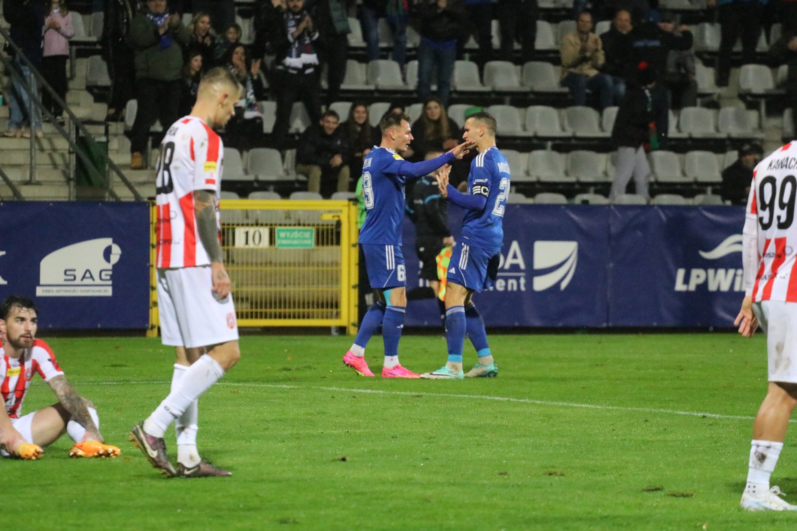Miedź przegrała z Resovią w meczu 14 kolejki Fortuna 1 Ligi