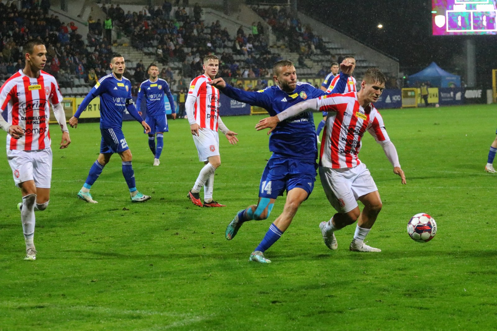 Miedź przegrała z Resovią w meczu 14 kolejki Fortuna 1 Ligi