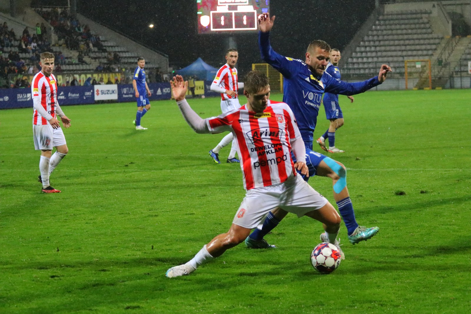 Miedź przegrała z Resovią w meczu 14 kolejki Fortuna 1 Ligi