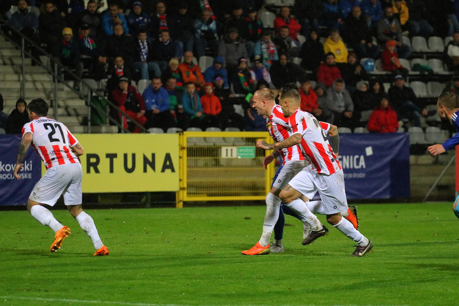 Miedź przegrała z Resovią w meczu 14 kolejki Fortuna 1 Ligi