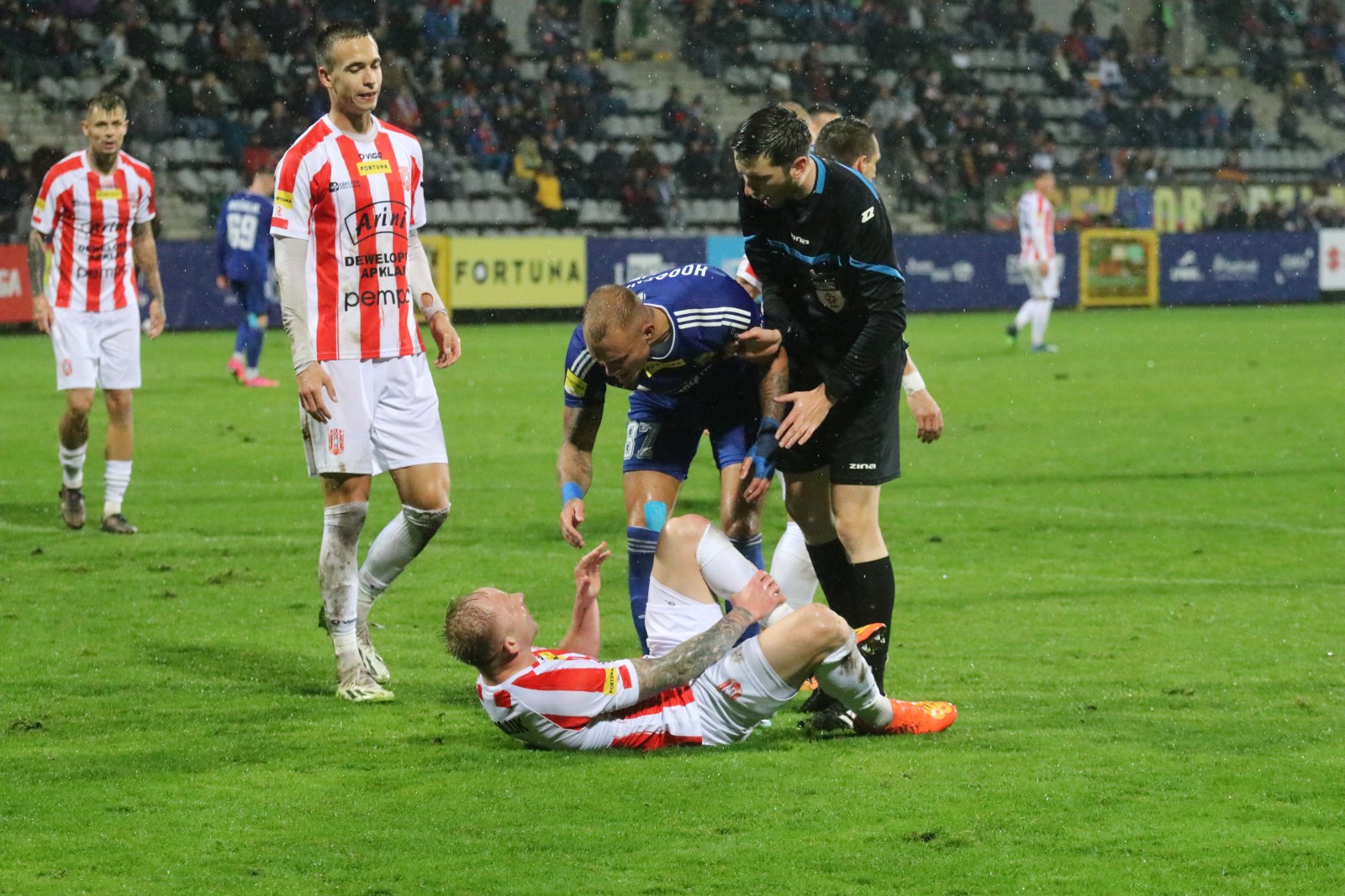 Miedź przegrała z Resovią w meczu 14 kolejki Fortuna 1 Ligi