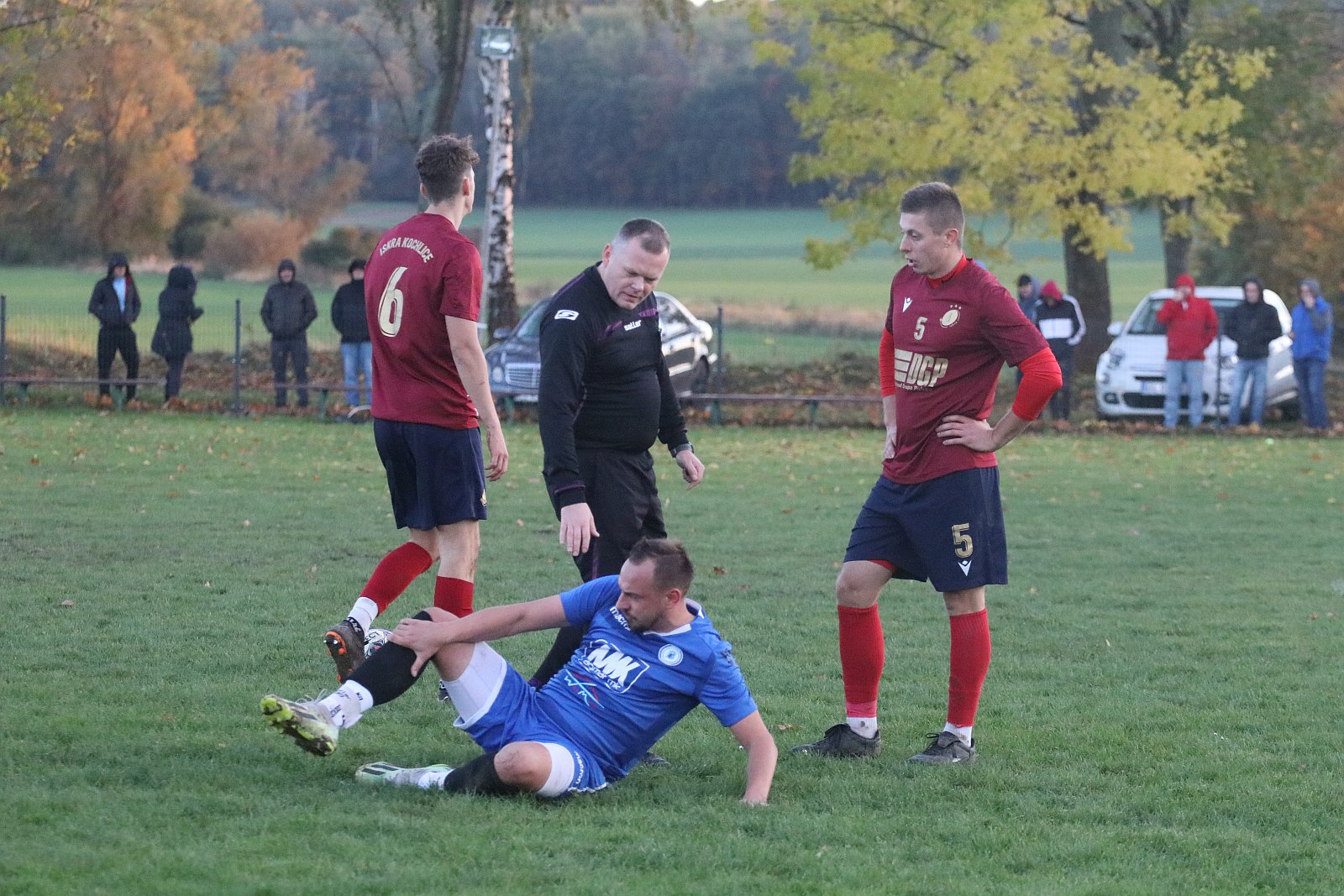 Sensacyjne zwycięstwo Błękitnych nad Iskrą Kochlice