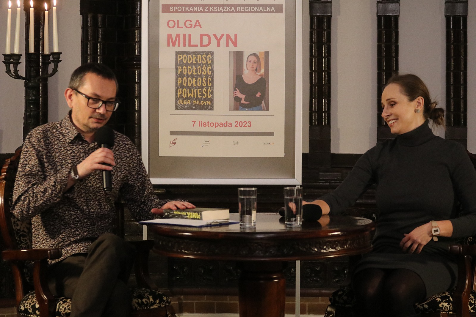 Spotkanie z Olgą Mildyn w Legnickiej Bibliotece Publicznej