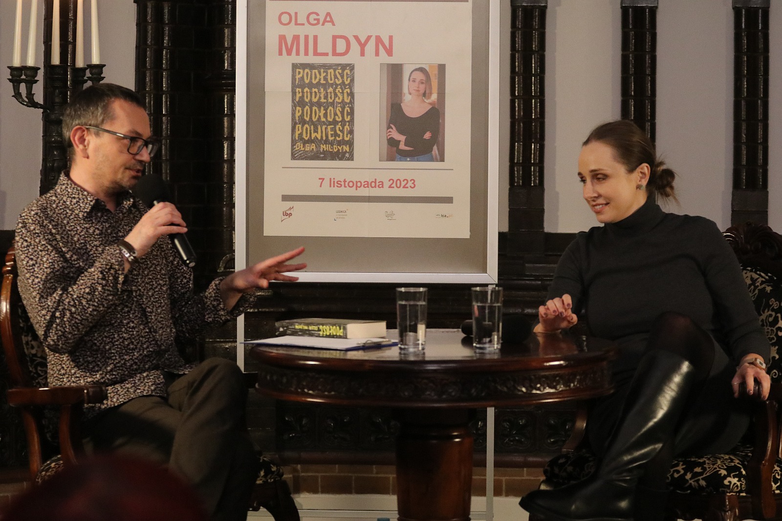Spotkanie z Olgą Mildyn w Legnickiej Bibliotece Publicznej