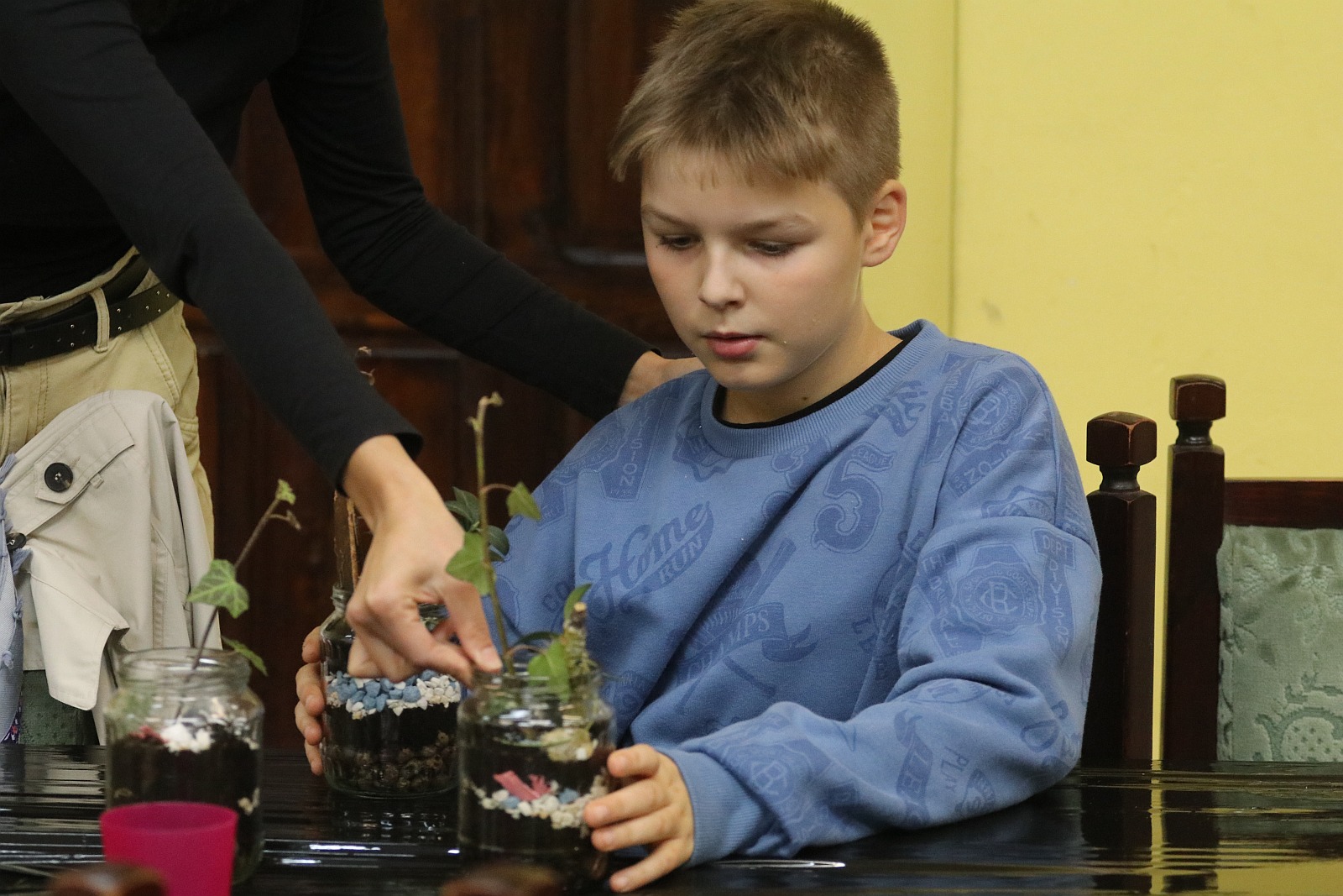 Warsztaty florystyczne Koła Dużych Rodzin 3 Plus Koło Legnica