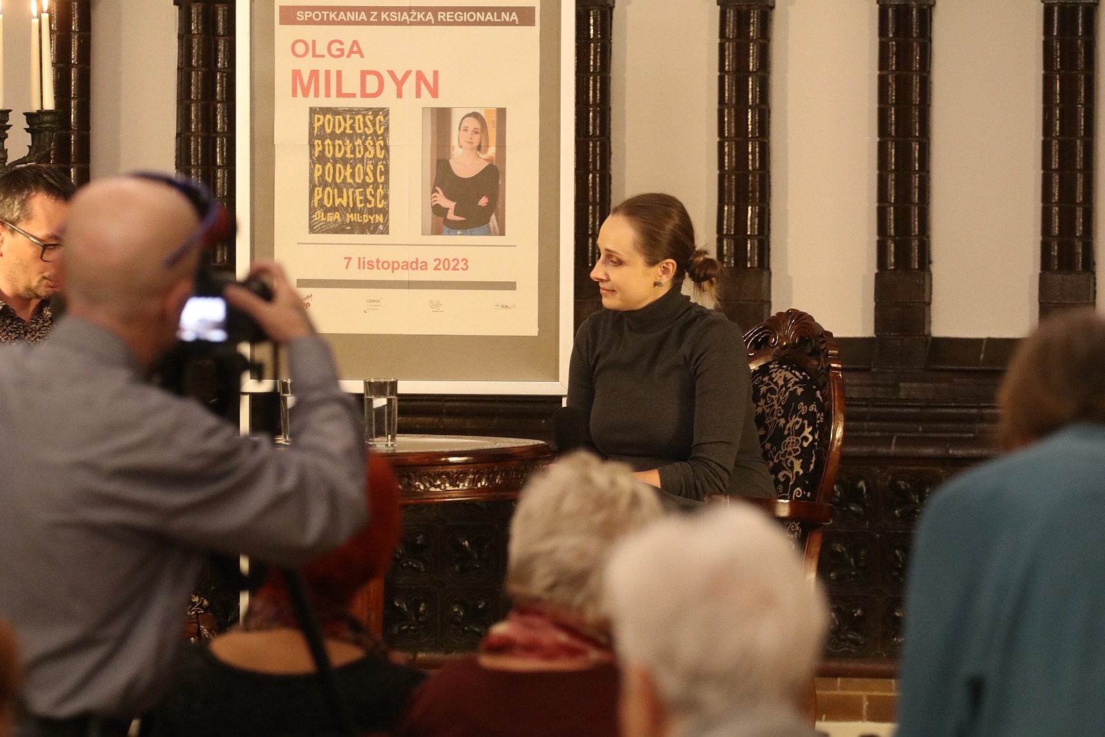 Spotkanie z Olgą Mildyn w Legnickiej Bibliotece Publicznej