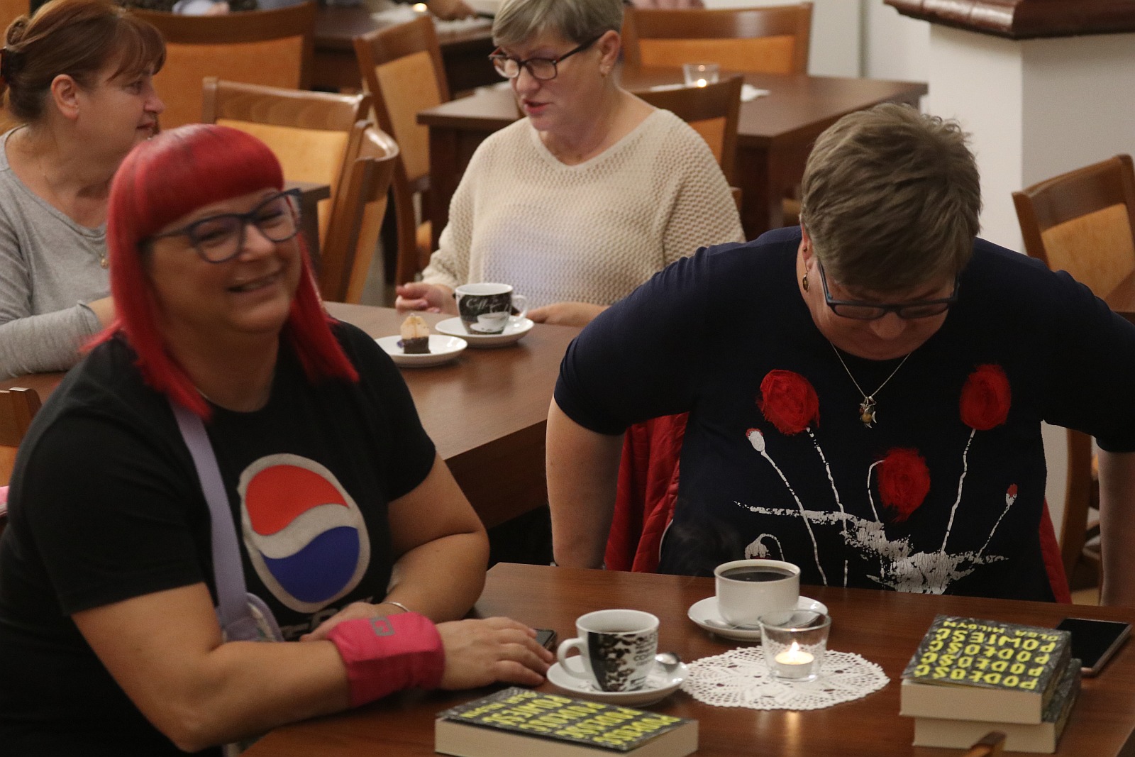 Spotkanie z Olgą Mildyn w Legnickiej Bibliotece Publicznej