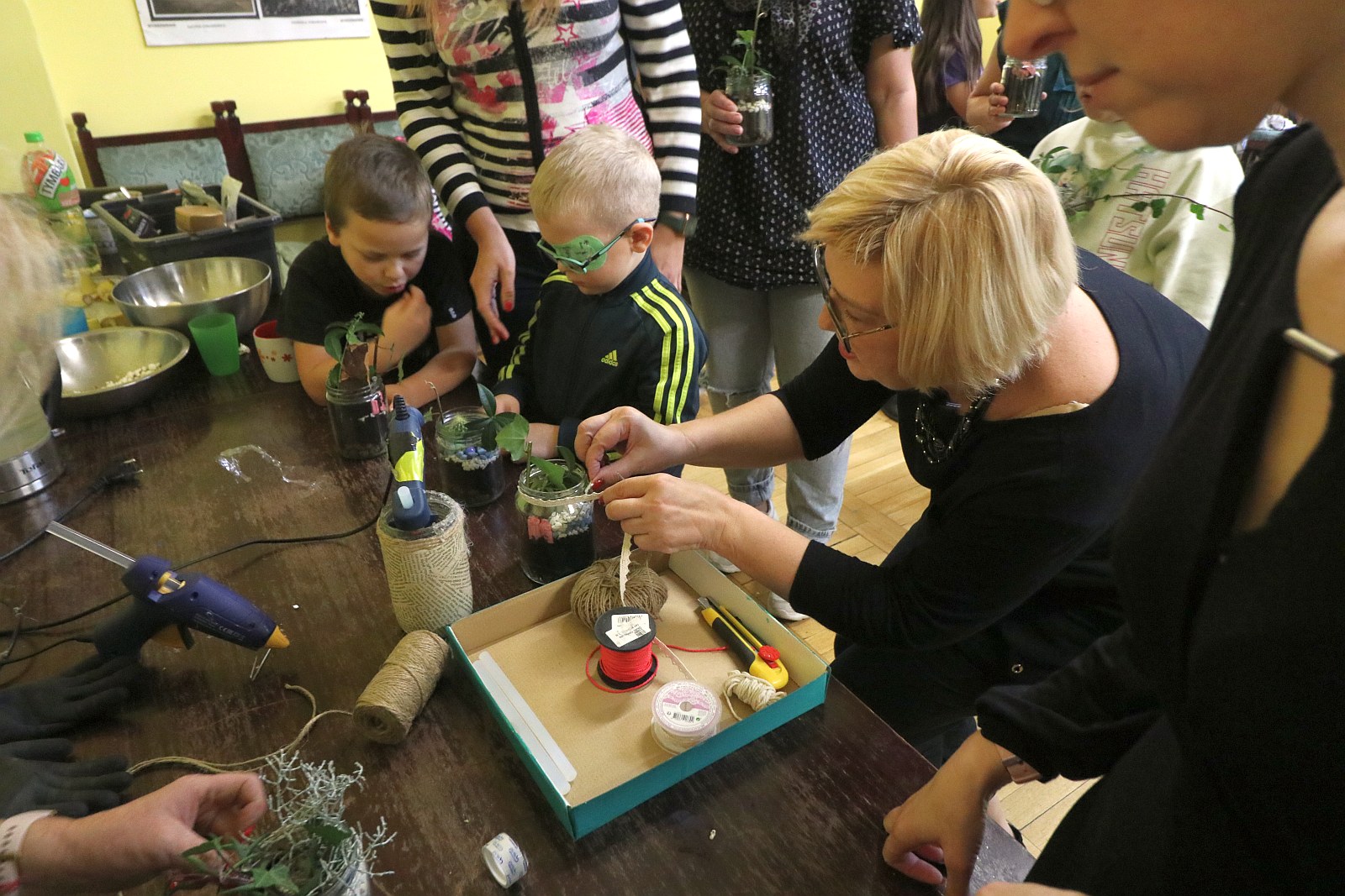 Warsztaty florystyczne Koła Dużych Rodzin 3 Plus Koło Legnica