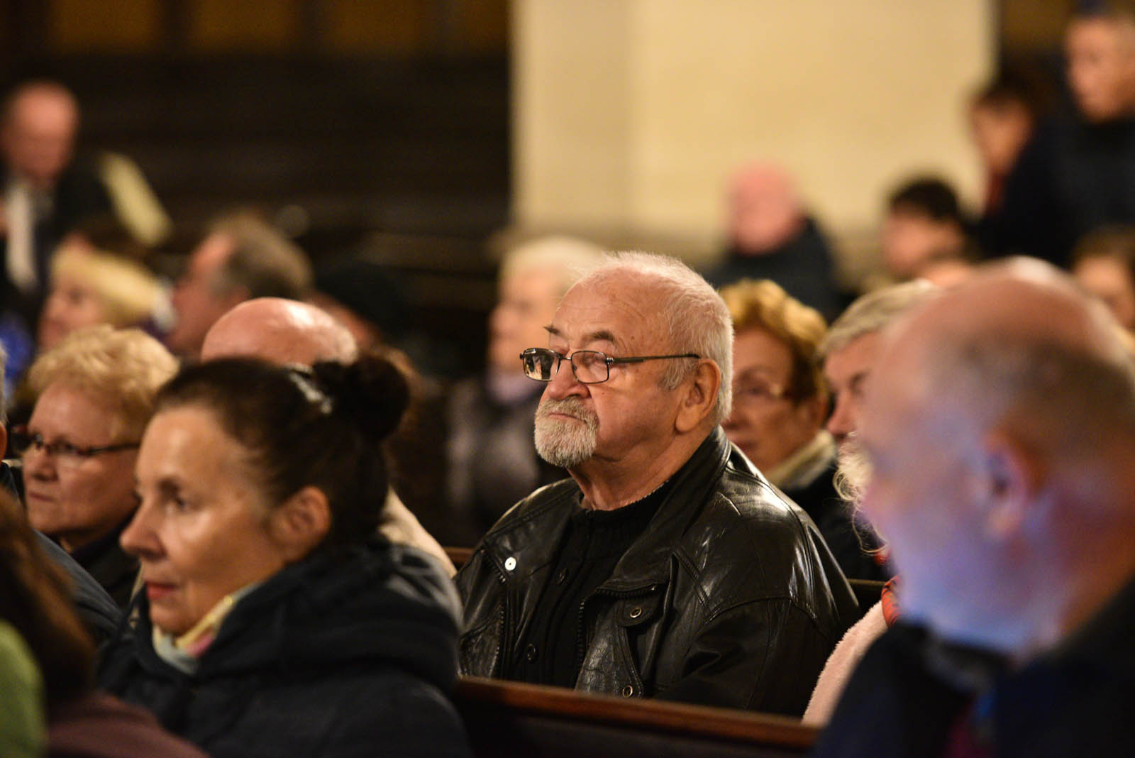 Ukraiński Chór Męski Żurawli wystąpił w Kościele Marii Panny