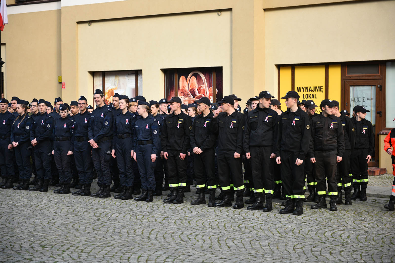 Na sztandar ślubowali strzec godności i honoru munduru