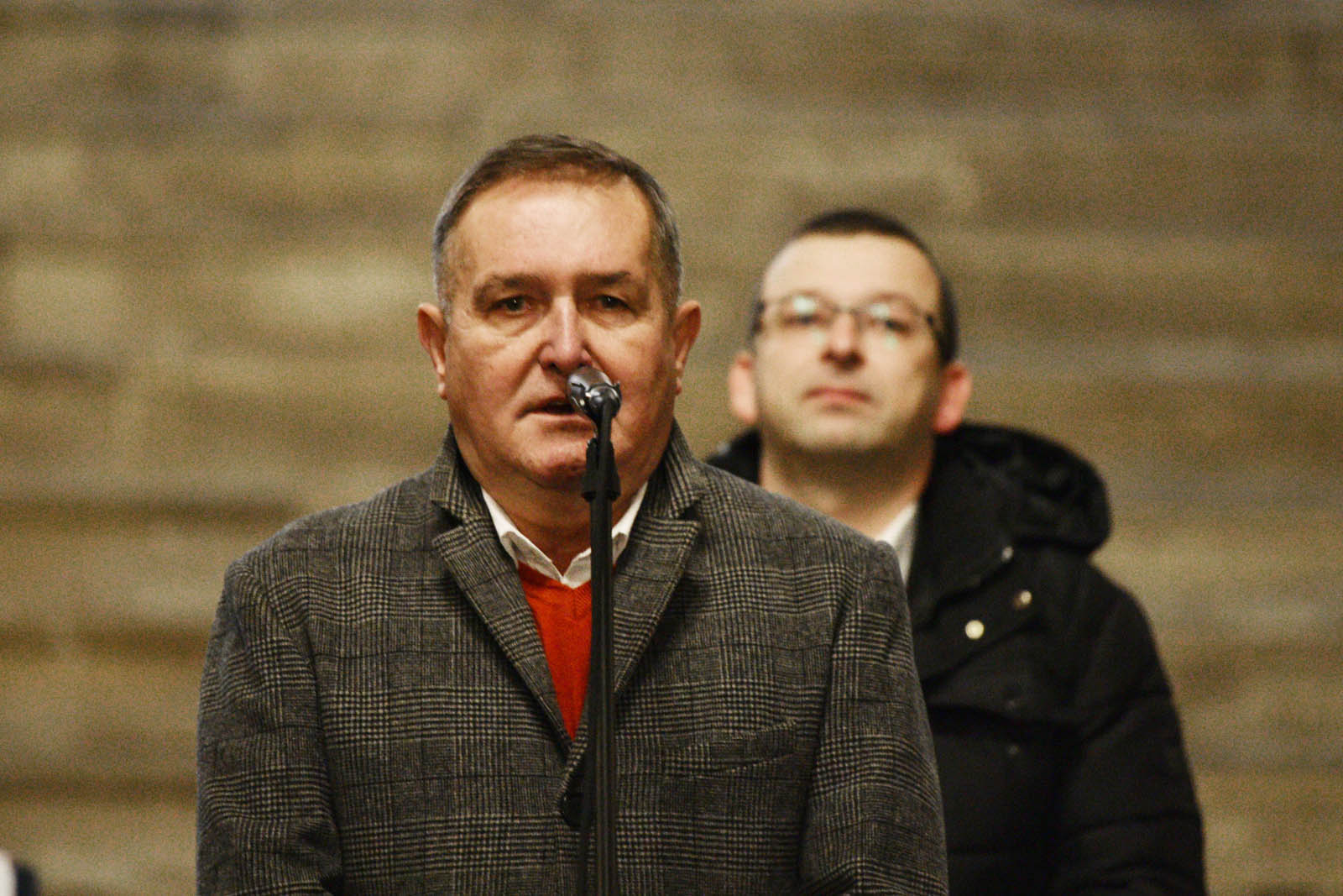 Ukraiński Chór Męski Żurawli wystąpił w Kościele Marii Panny