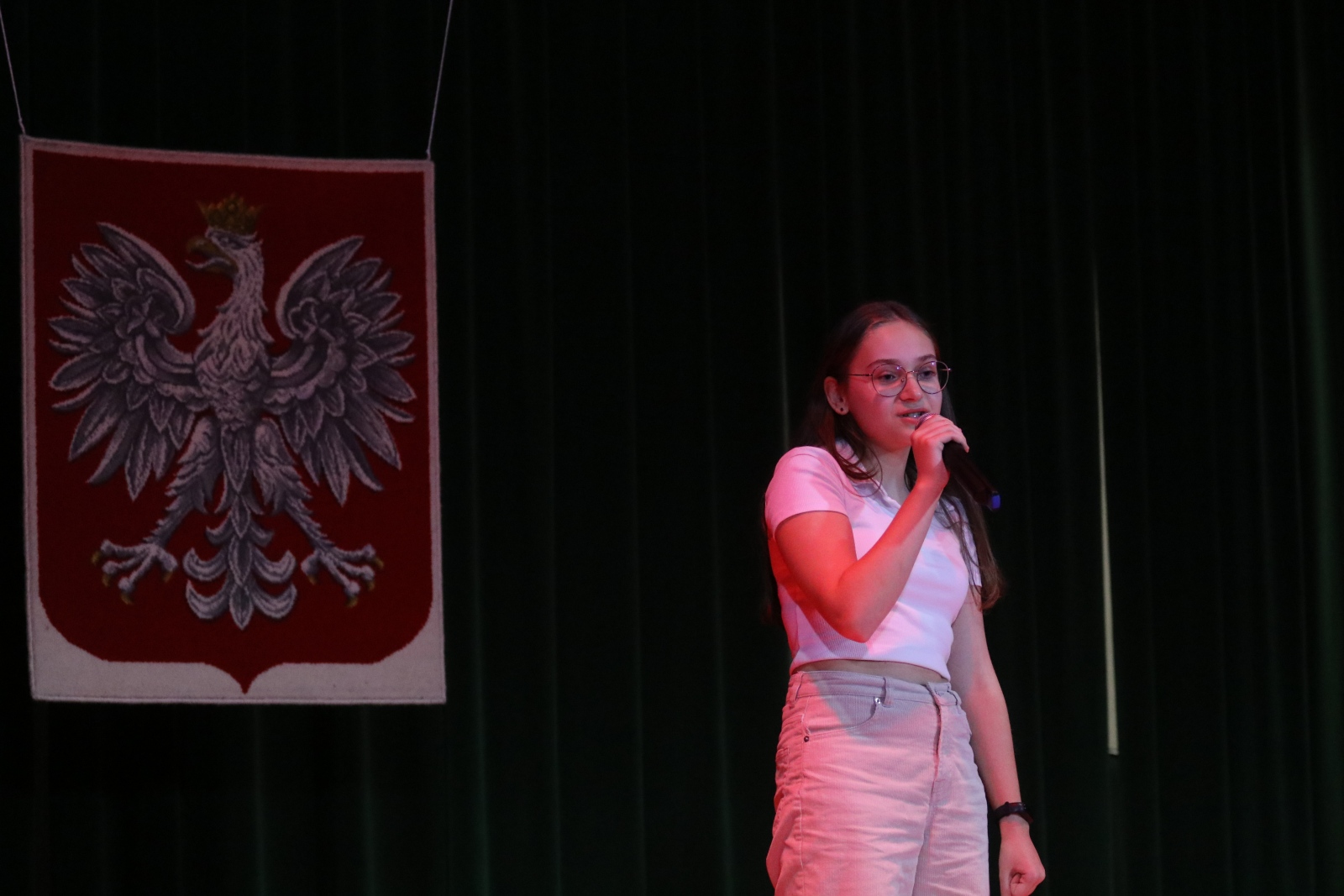 Koncert Patriotyczny w wykonaniu uczniów Nikoli Wardy