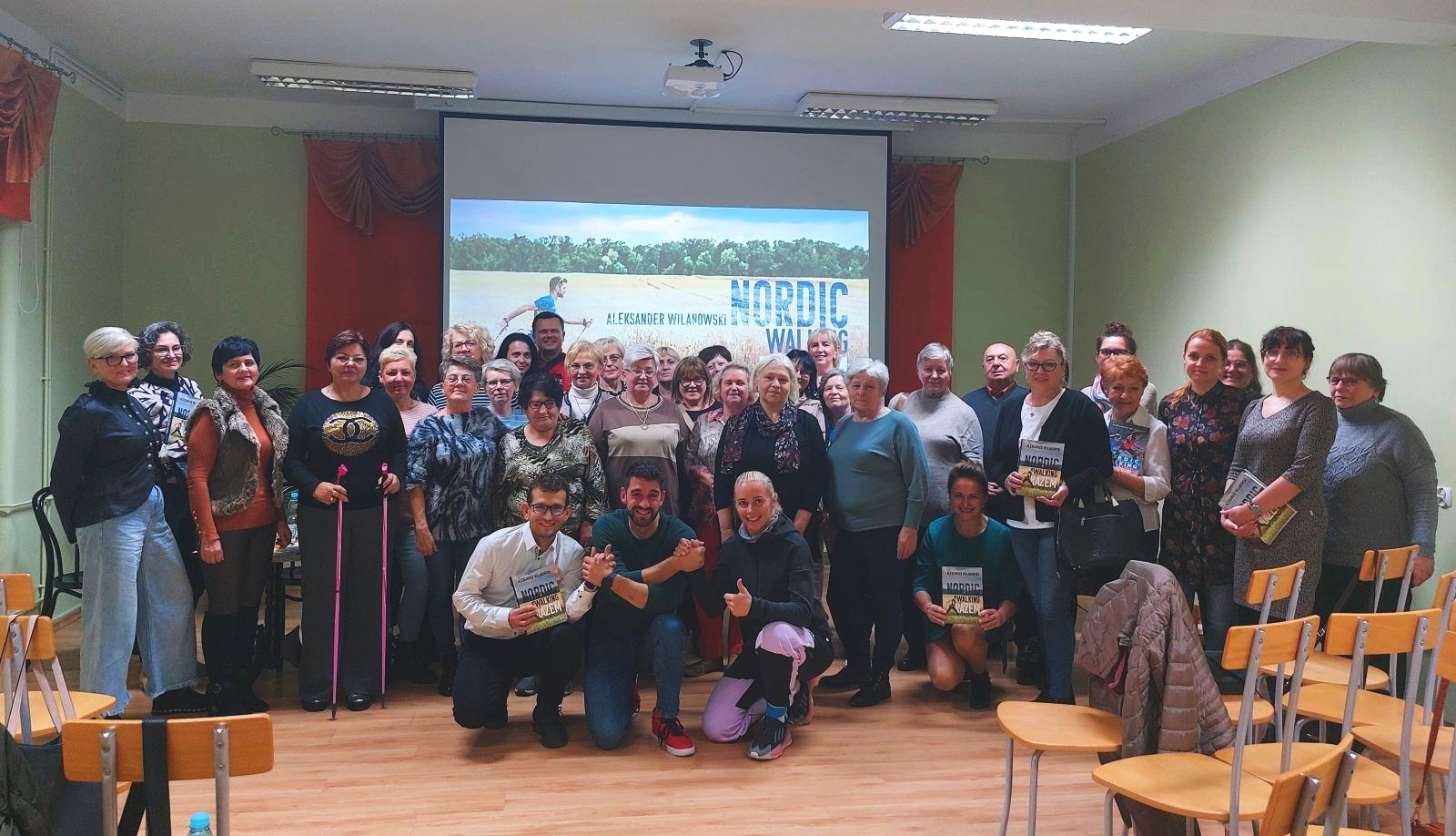 Spotknie z Aleksandrem Wilanowskim, legendą nordic walkingu