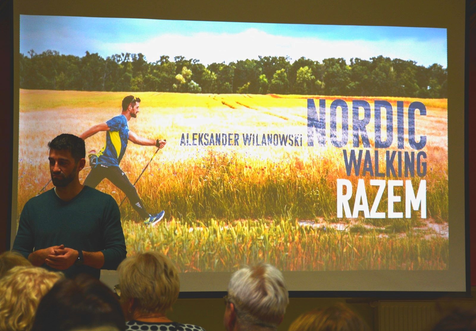 Spotknie z Aleksandrem Wilanowskim, legendą nordic walkingu