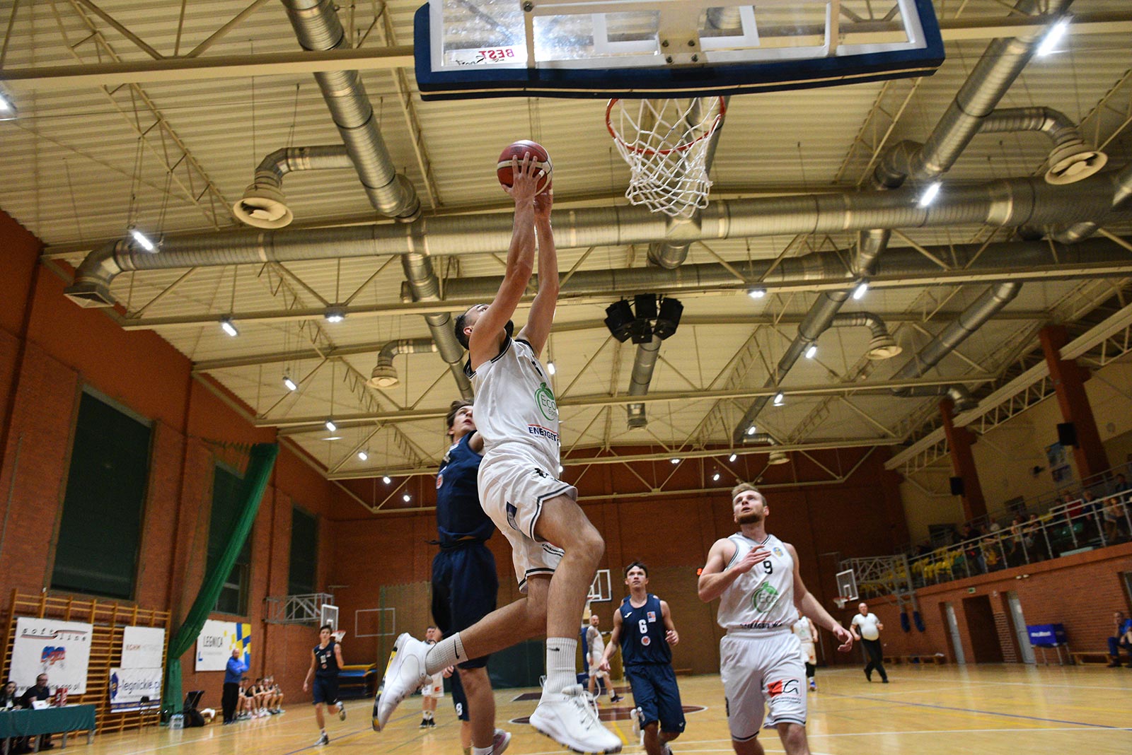 Basket Legnica rzuca ponad sto punktów i zwycięża