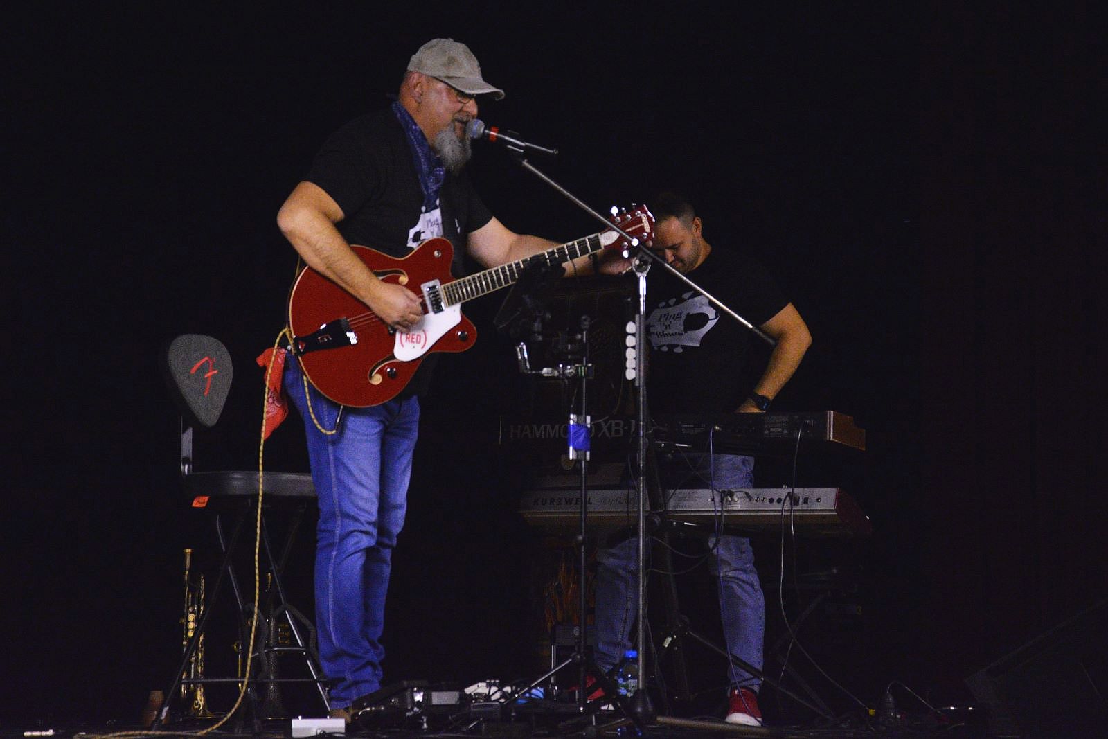 Koncert zespołu  Plug'n'Blues w chojnowskim domu kultury