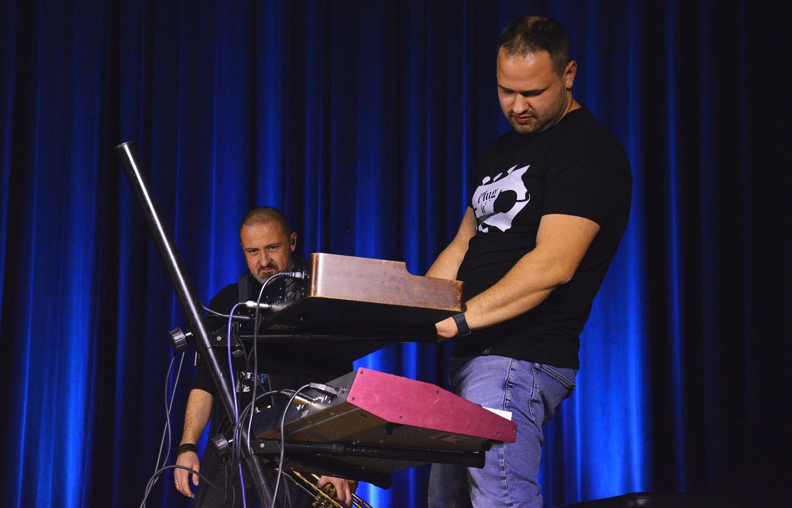 Koncert zespołu  Plug'n'Blues w chojnowskim domu kultury
