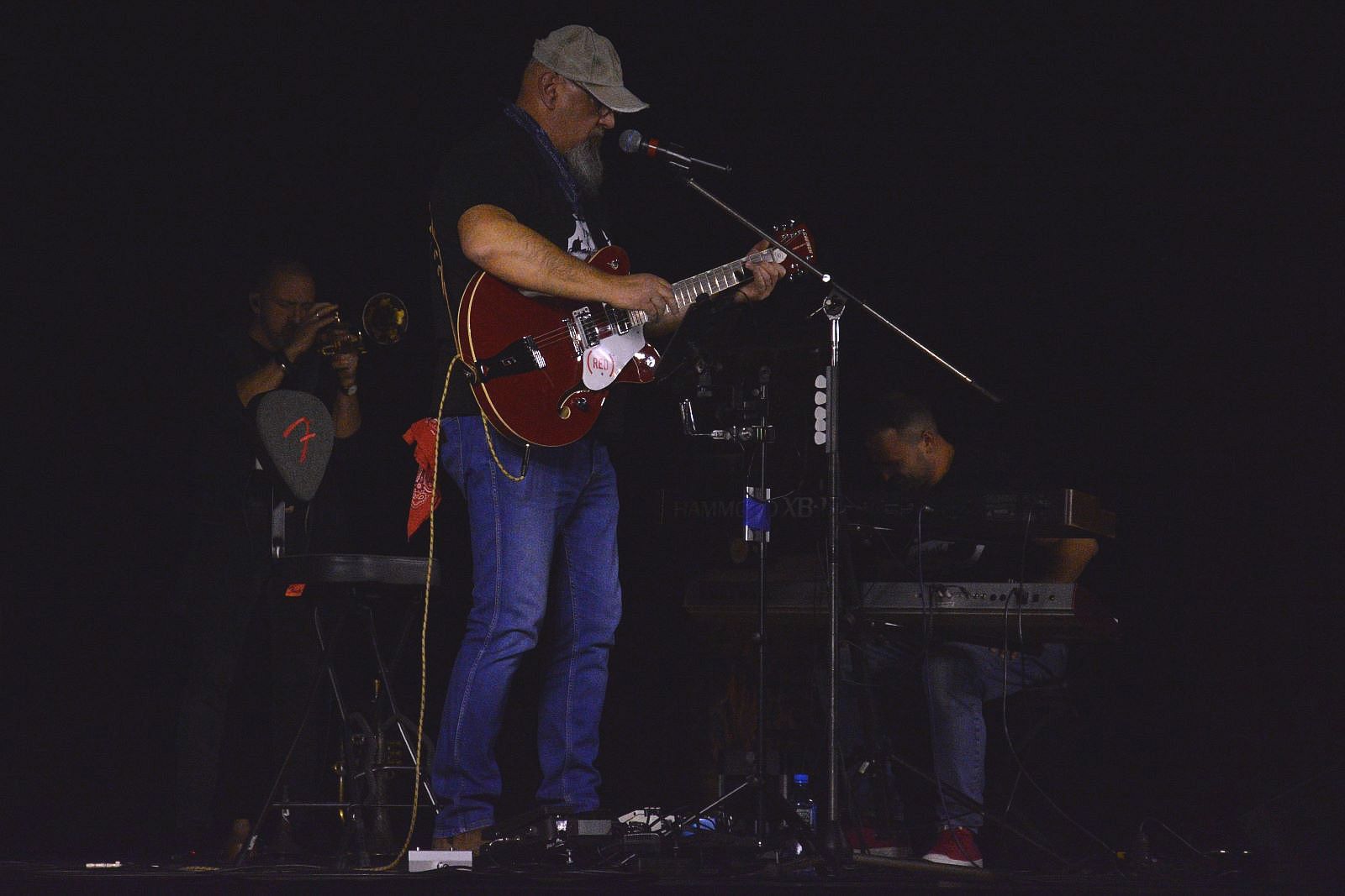 Koncert zespołu  Plug'n'Blues w chojnowskim domu kultury