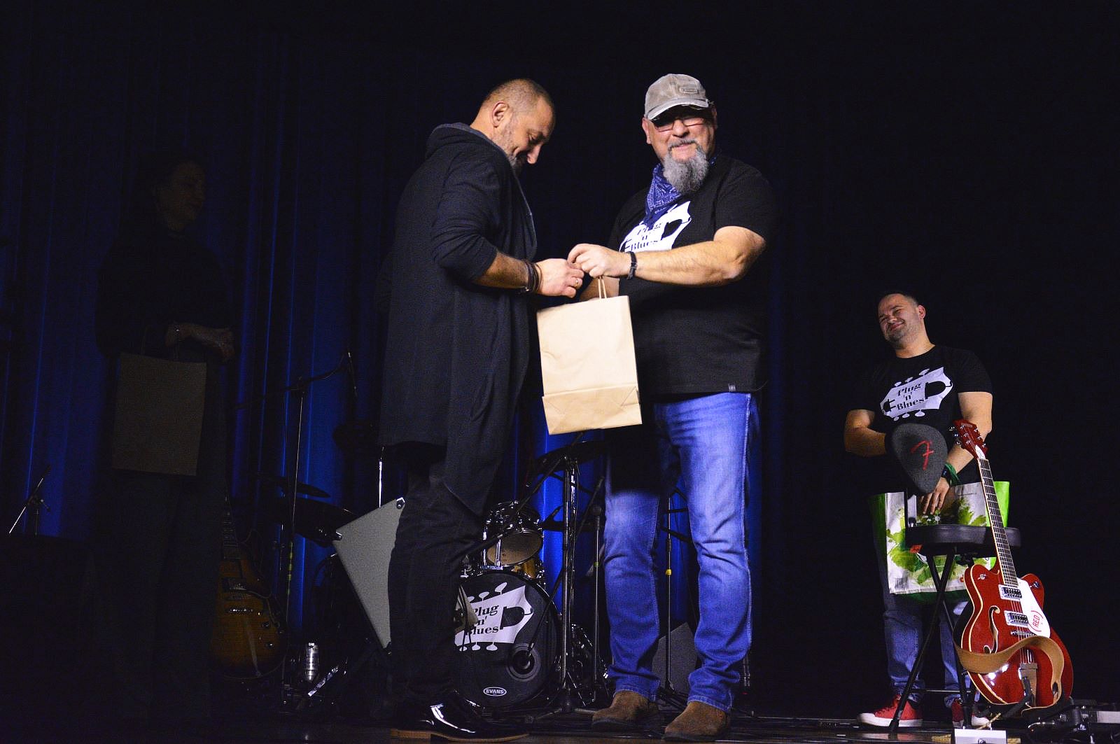 Koncert zespołu  Plug'n'Blues w chojnowskim domu kultury