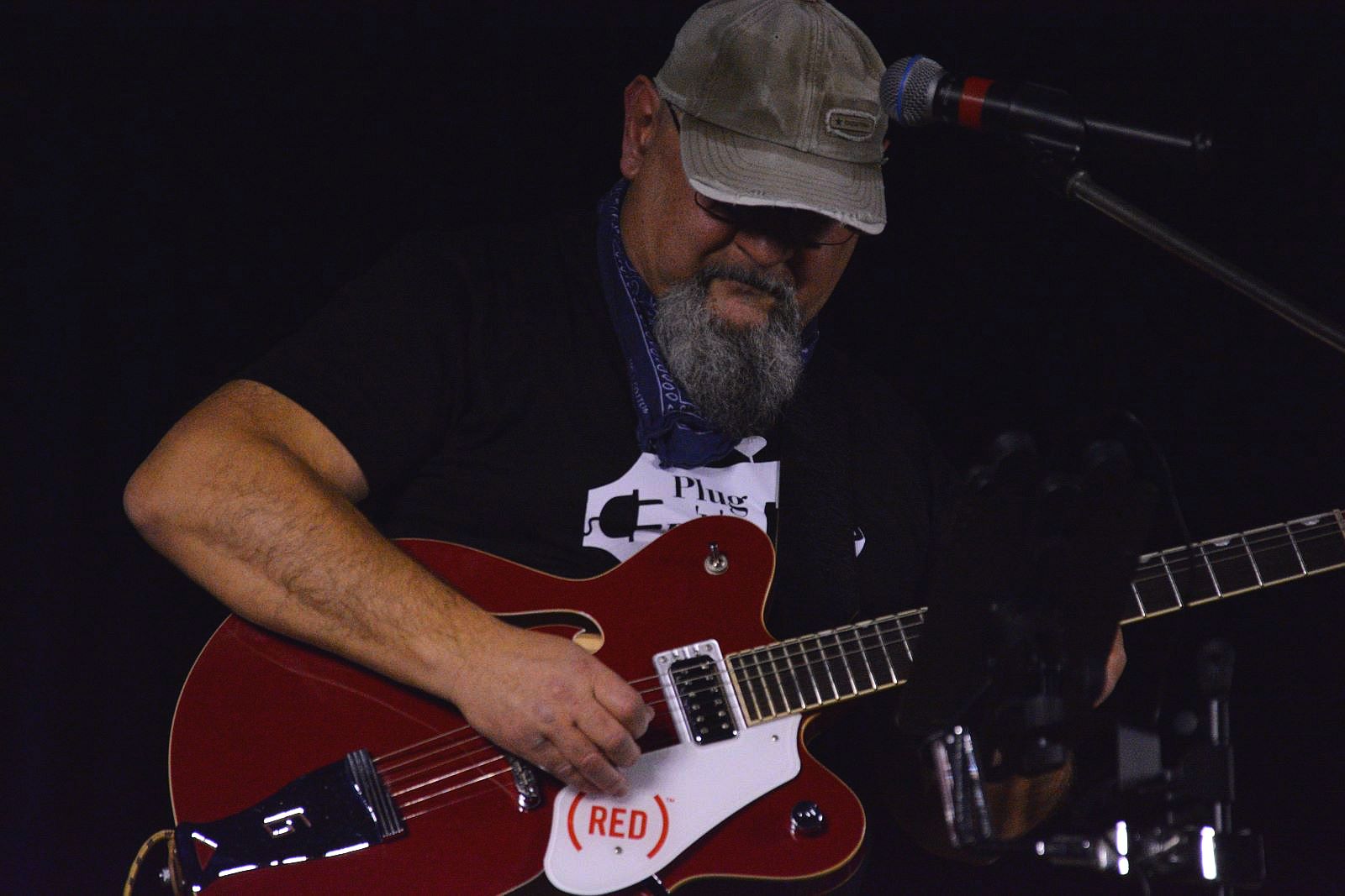 Koncert zespołu  Plug'n'Blues w chojnowskim domu kultury