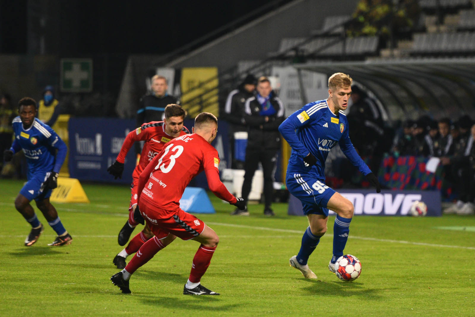 Miedź Legnica pokonała pewnie drużynę Zagłębia Sosnowiec