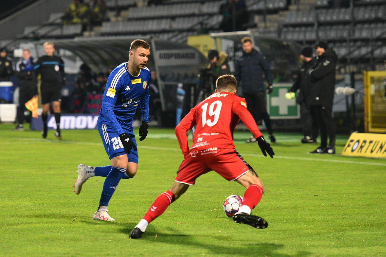 Miedź Legnica pokonała pewnie drużynę Zagłębia Sosnowiec
