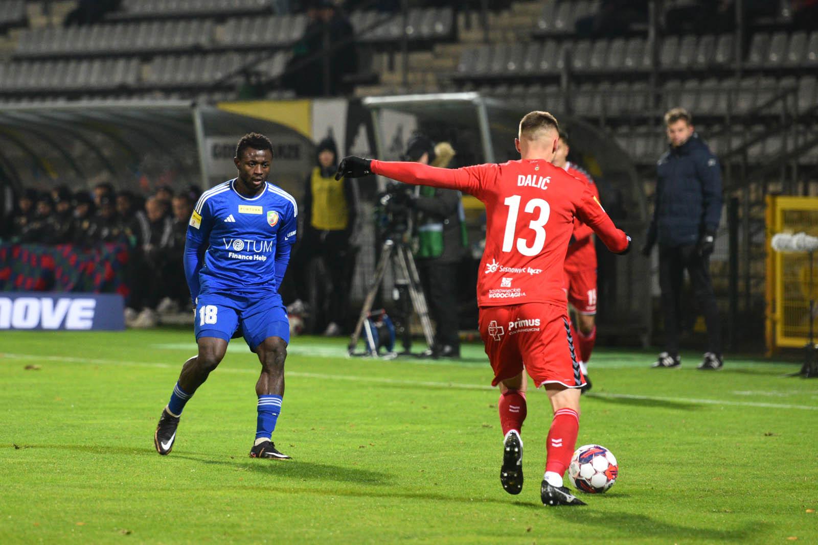 Miedź Legnica pokonała pewnie drużynę Zagłębia Sosnowiec