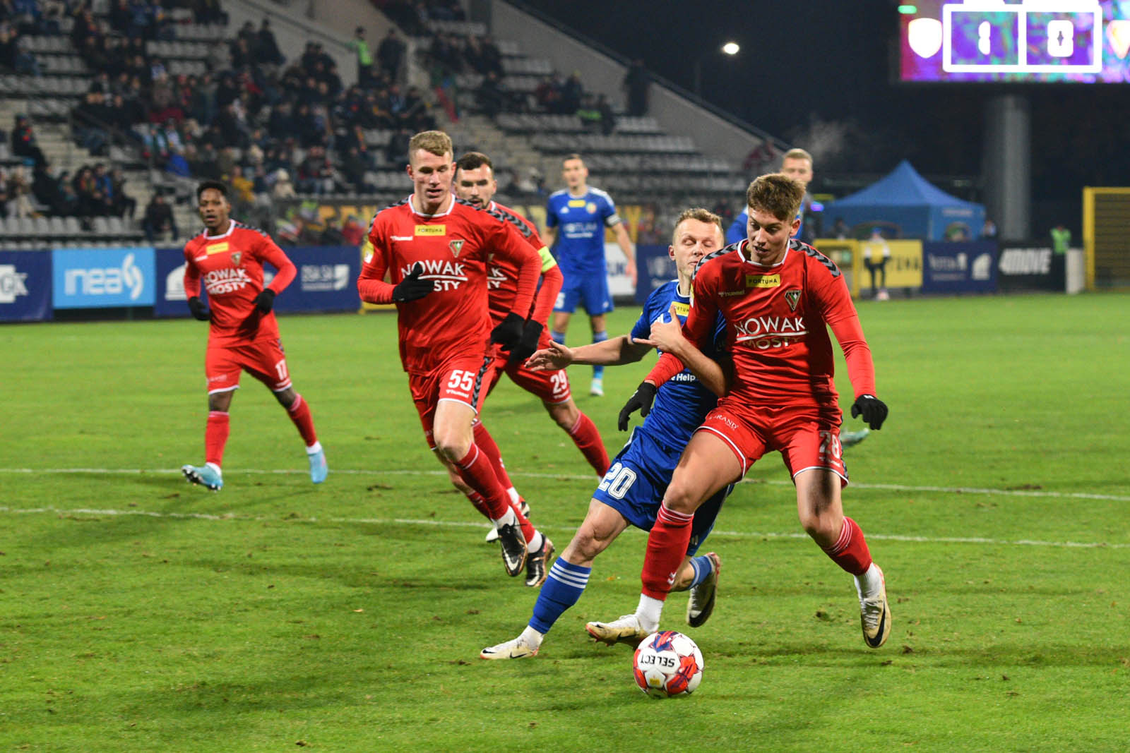 Miedź Legnica pokonała pewnie drużynę Zagłębia Sosnowiec