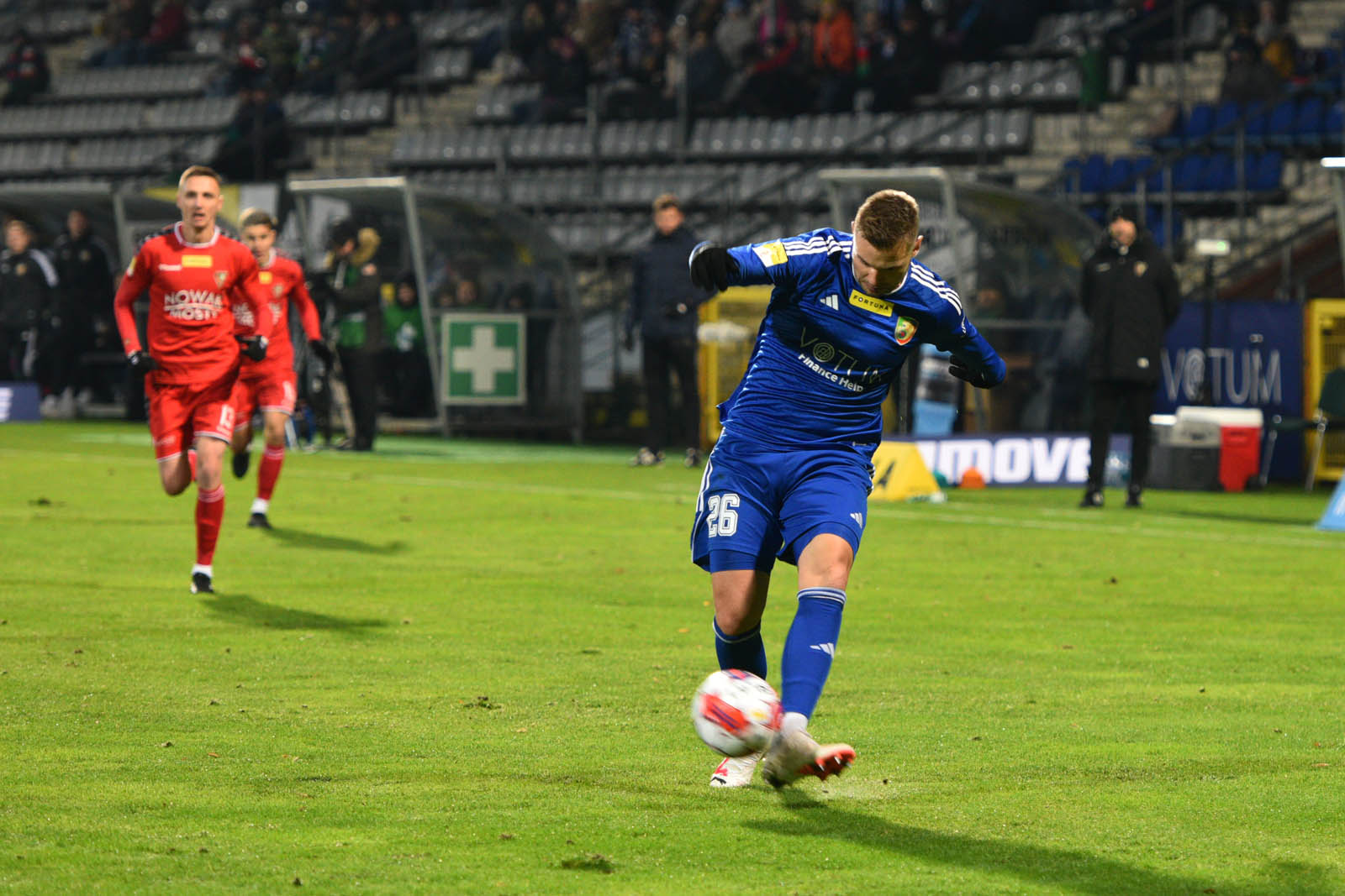 Miedź Legnica pokonała pewnie drużynę Zagłębia Sosnowiec