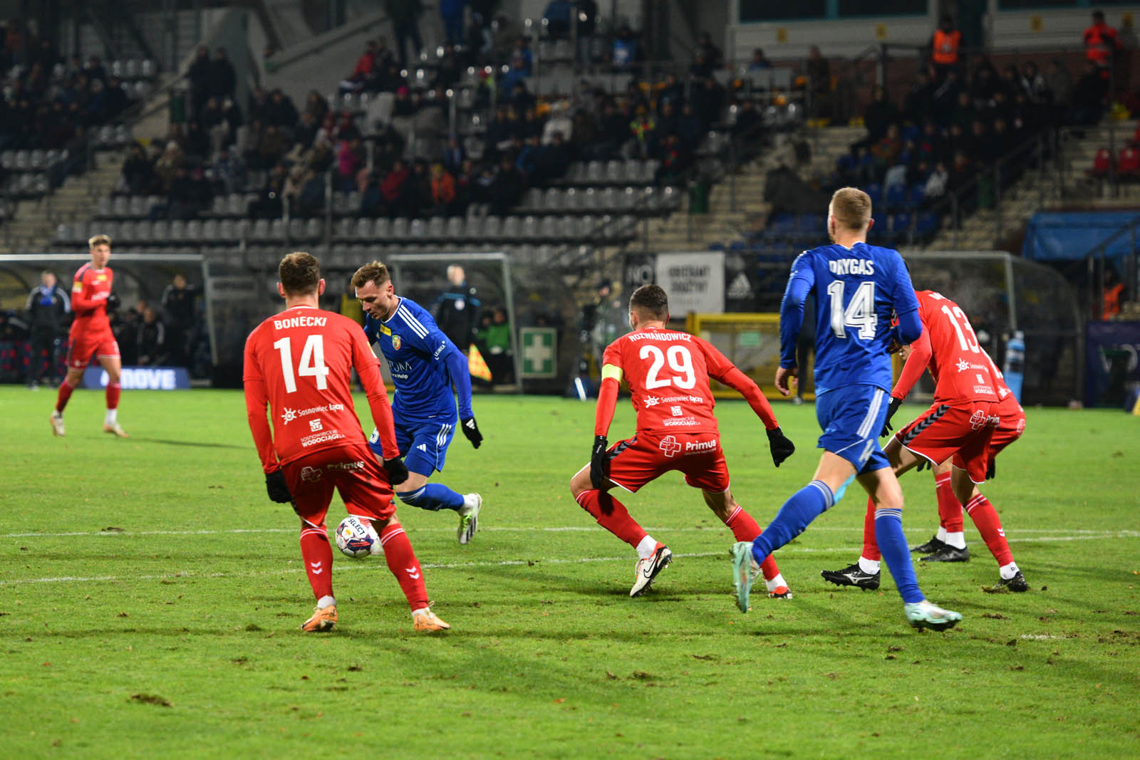Miedź Legnica pokonała pewnie drużynę Zagłębia Sosnowiec