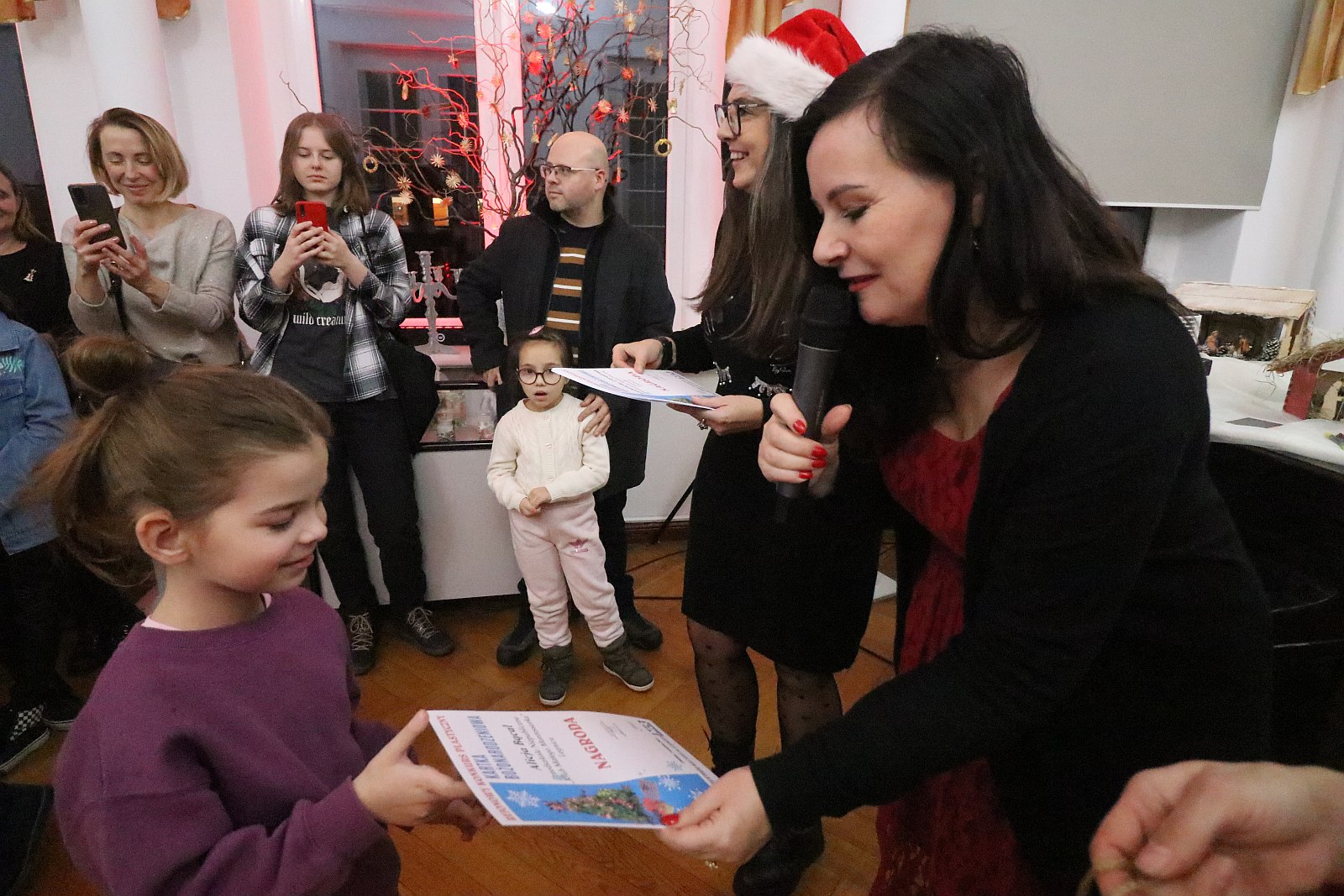 Święta Bożego Narodzenia na kartach świątecznych w MCK