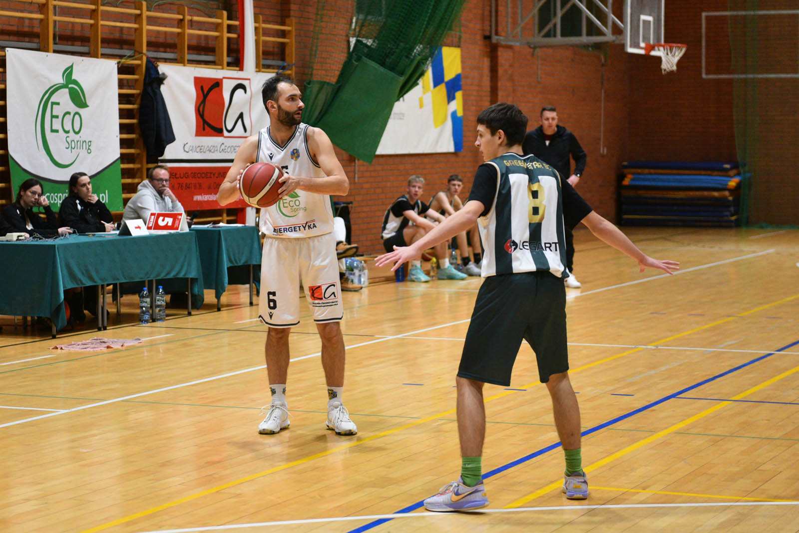 KS Basket Legnica gromi Green Star Bricomarche BC Zielona Góra
