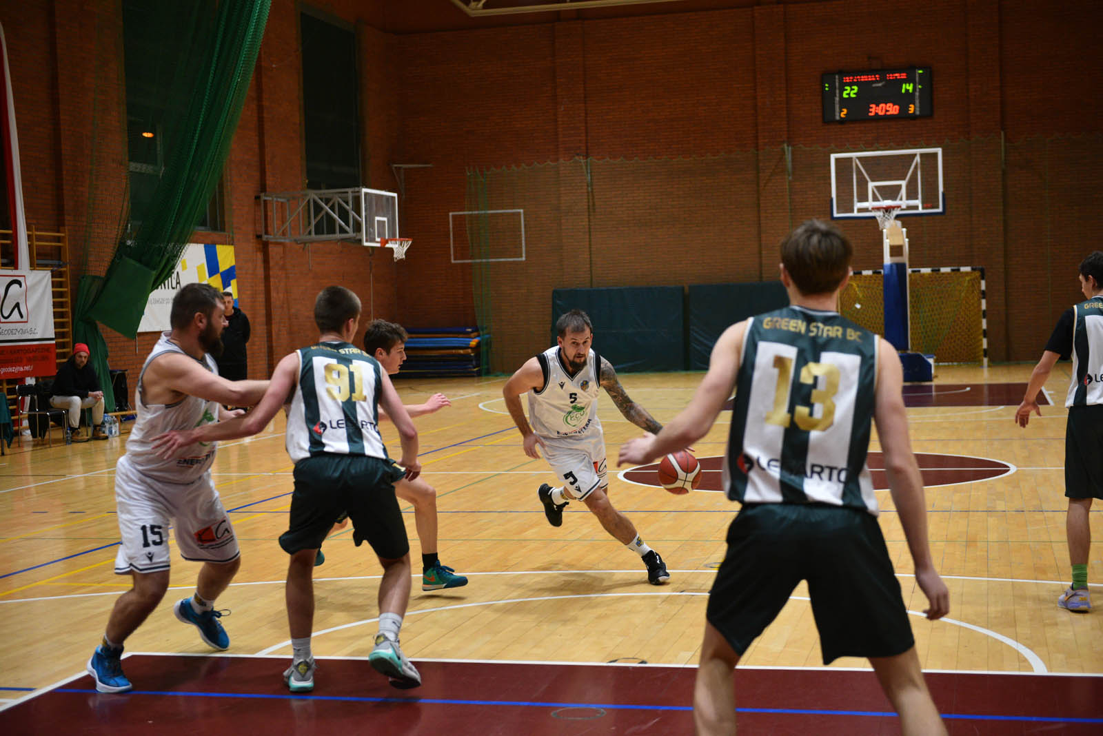 KS Basket Legnica gromi Green Star Bricomarche BC Zielona Góra