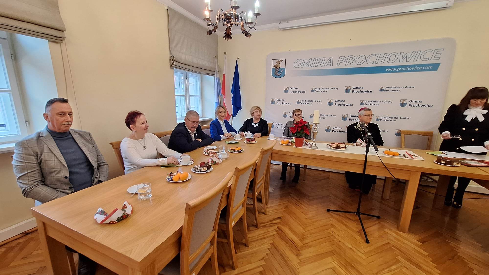 Biskup Andrzej Siemieniewski z wizytą w gminie Prochowice