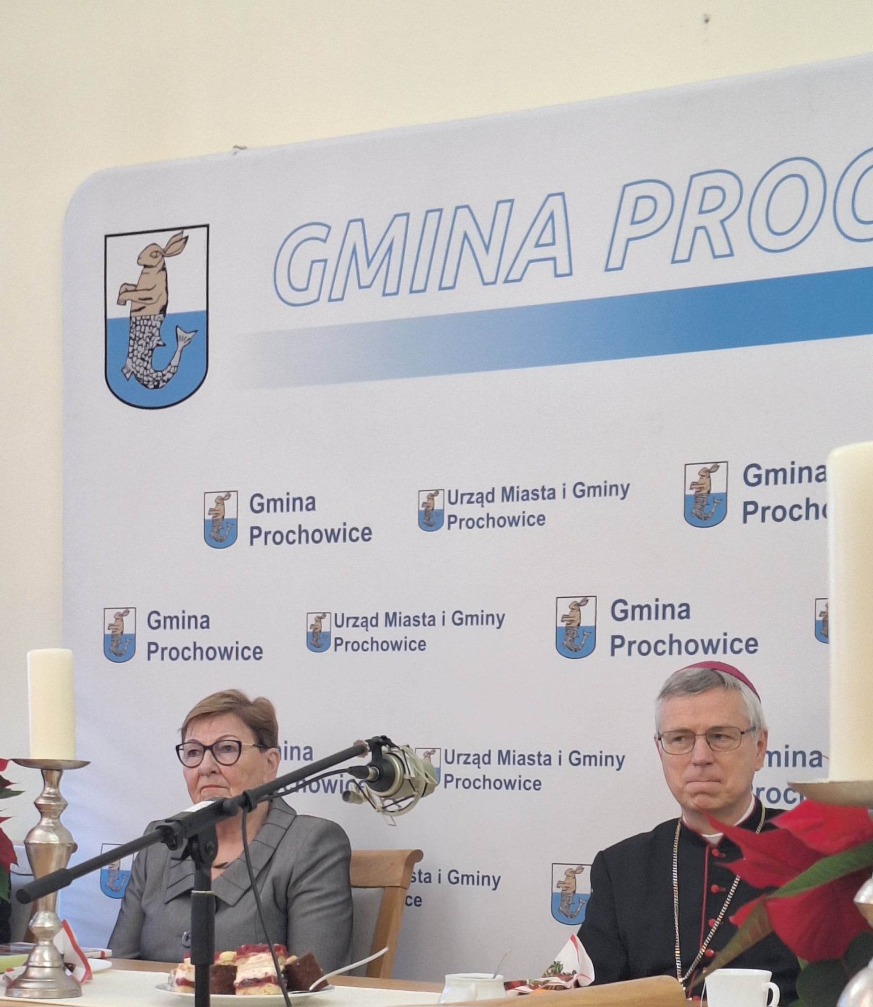 Biskup Andrzej Siemieniewski z wizytą w gminie Prochowice
