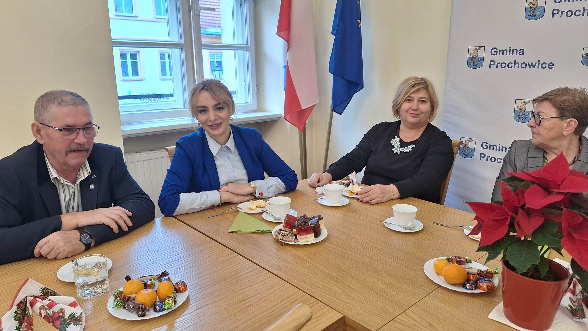 Biskup Andrzej Siemieniewski z wizytą w gminie Prochowice