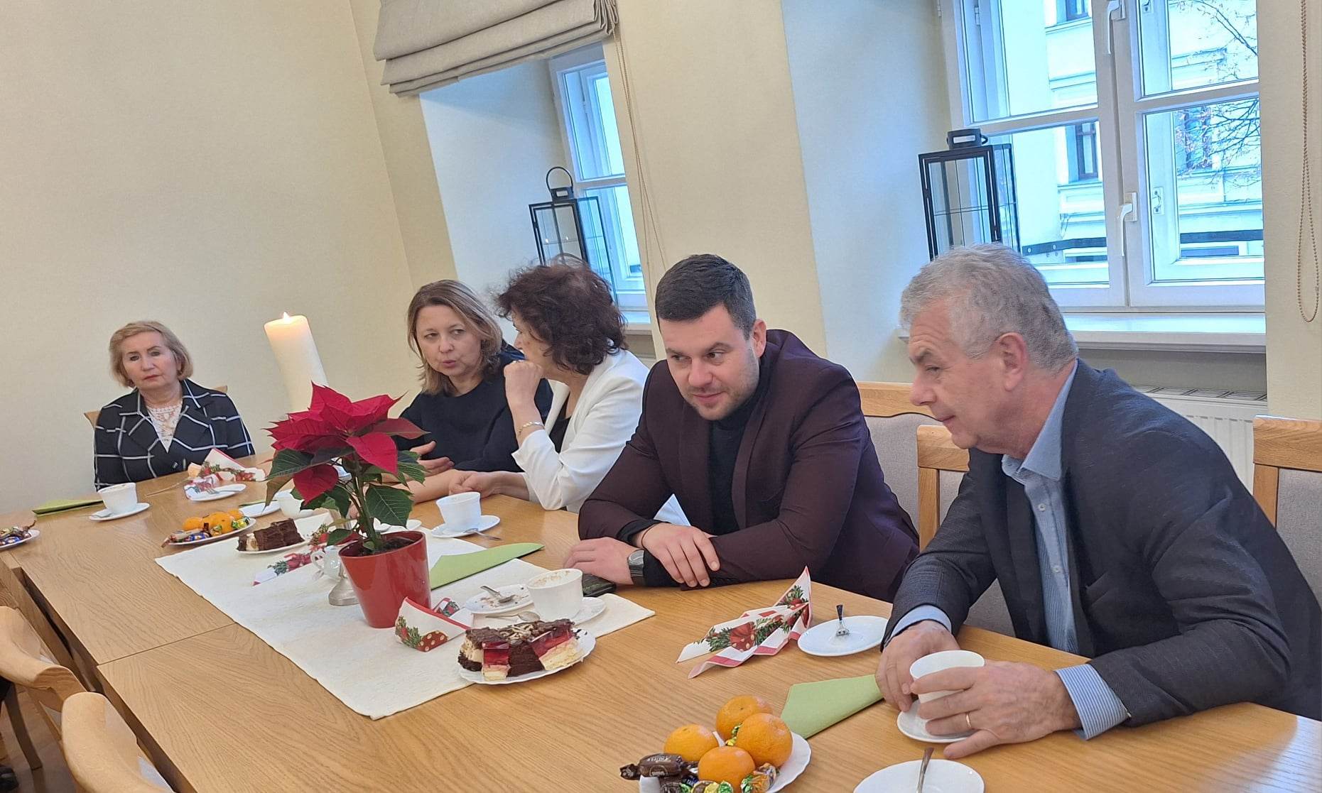 Biskup Andrzej Siemieniewski z wizytą w gminie Prochowice