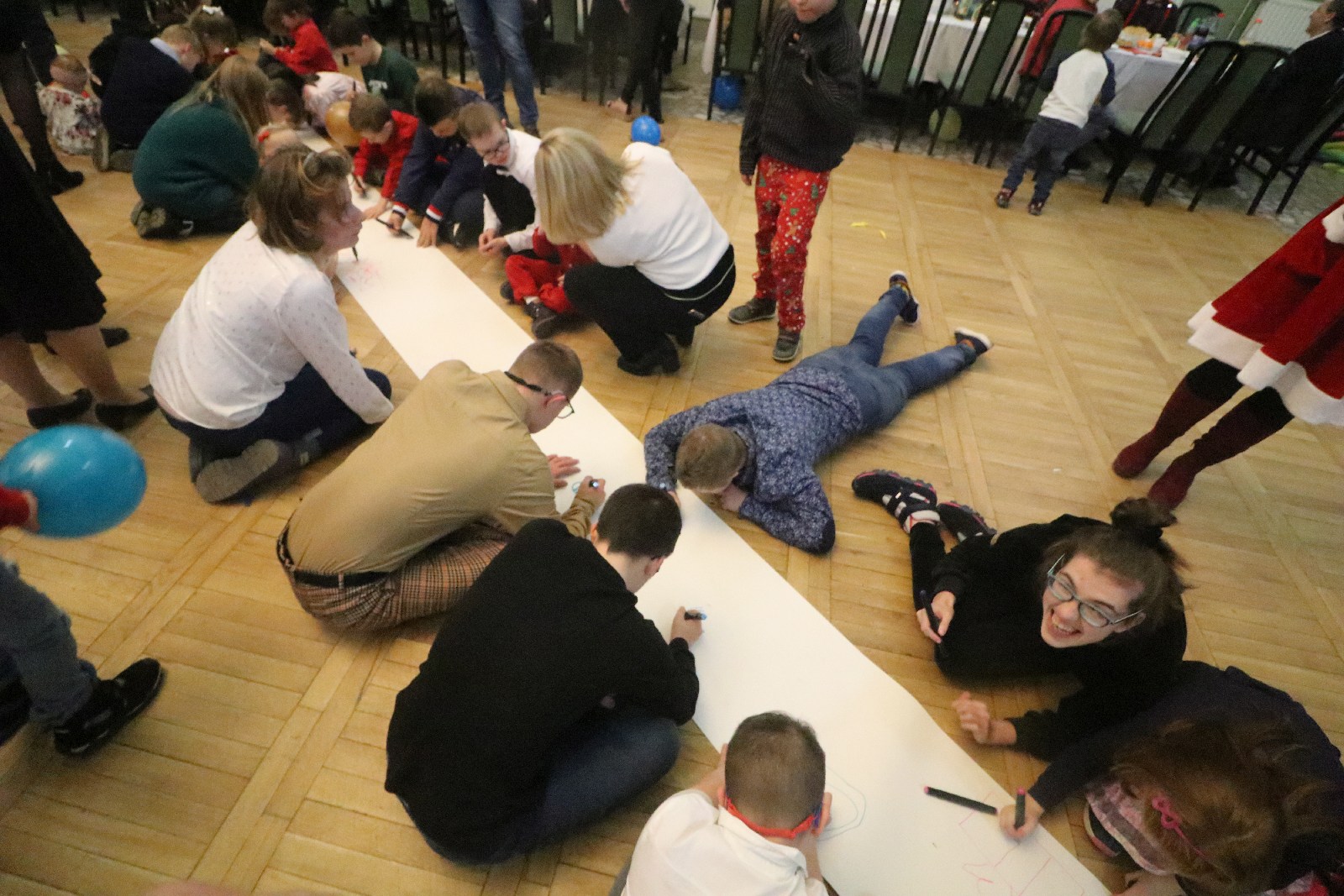 Pełna zabawy i radości Wigilia Stowarzyszenia „Otwórz Serce”