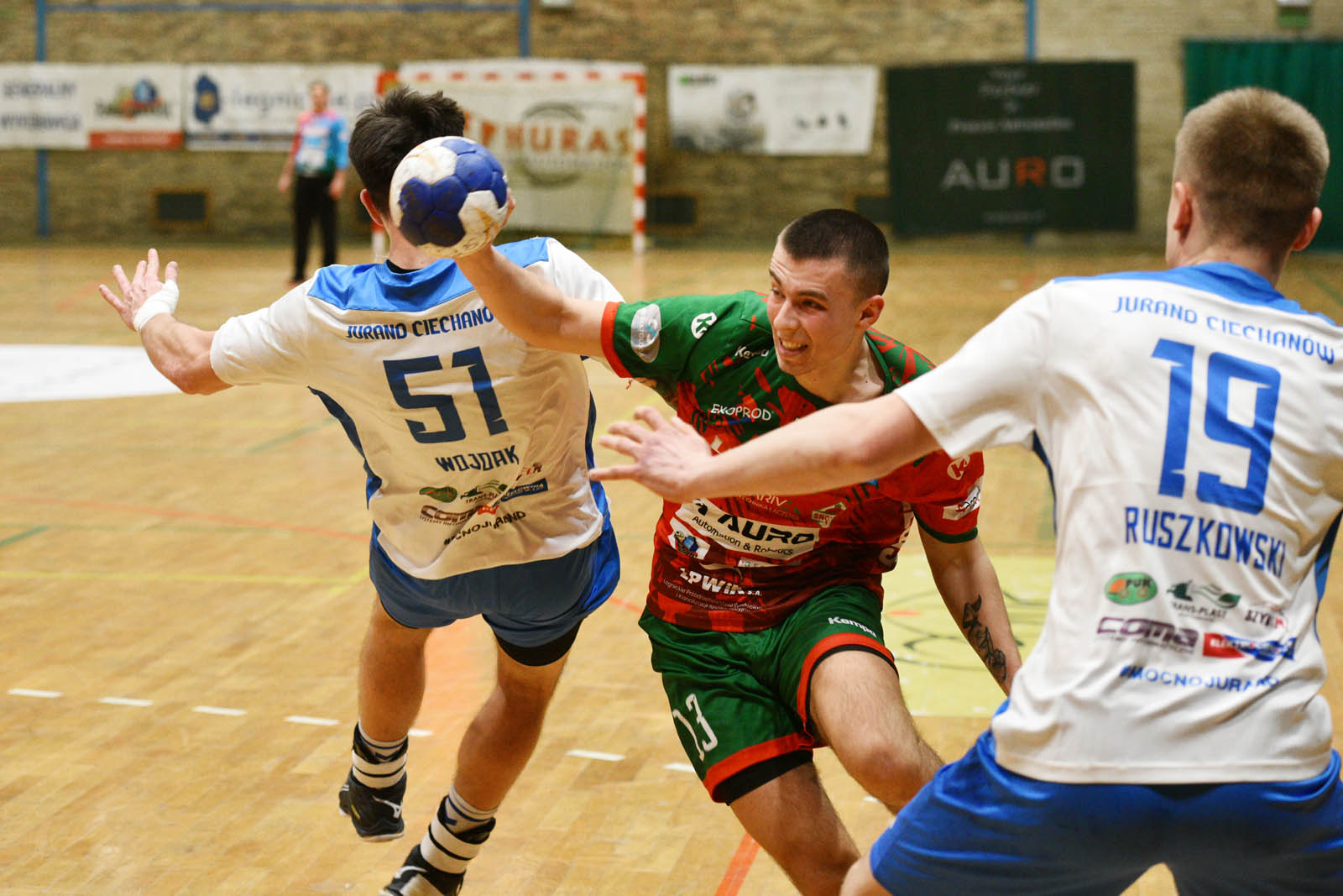 Siódemka Miedź Huras Legnica lepsza o jedną bramkę