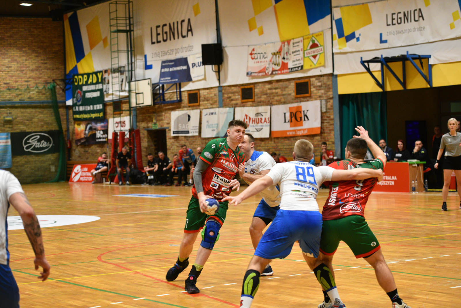 Siódemka Miedź Huras Legnica lepsza o jedną bramkę