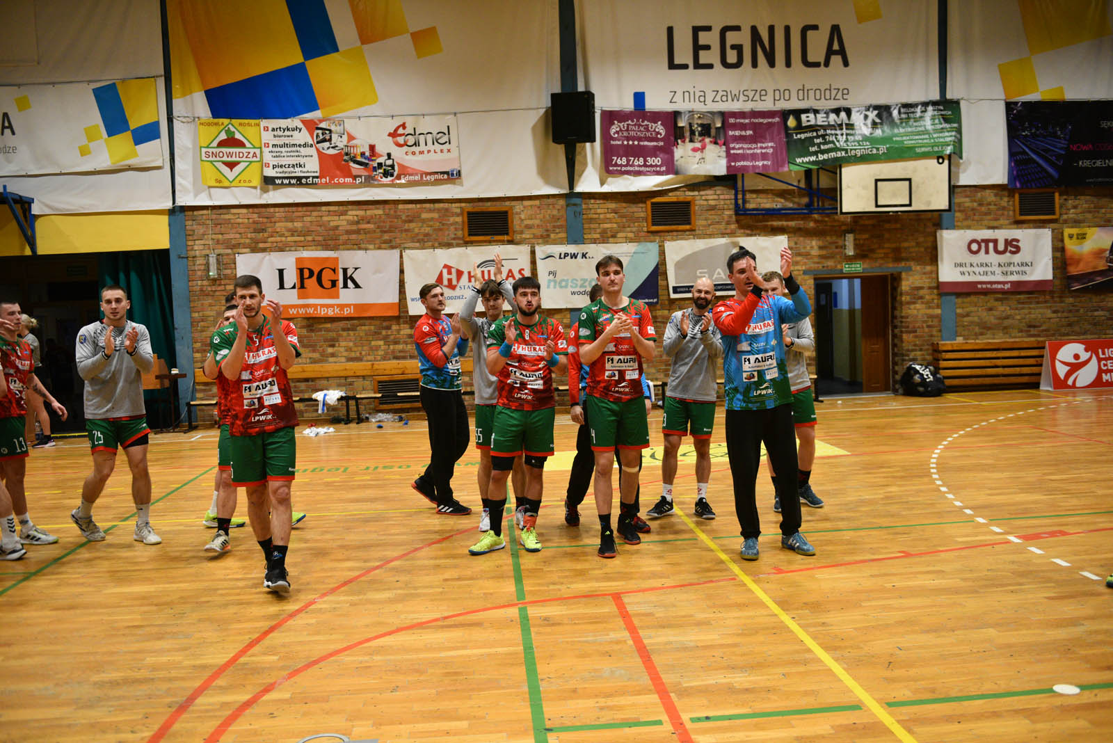 Siódemka Miedź Huras Legnica lepsza o jedną bramkę