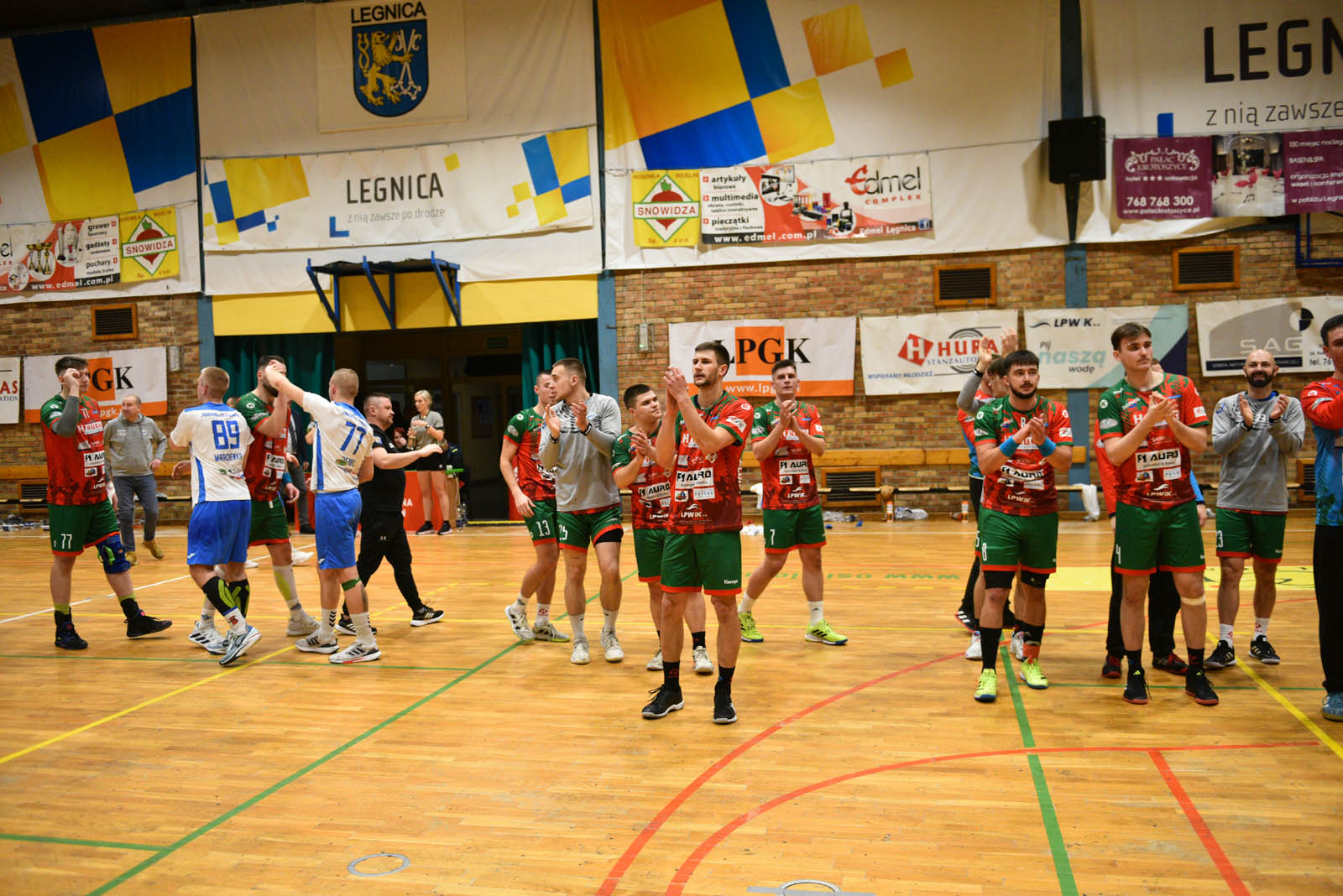 Siódemka Miedź Huras Legnica lepsza o jedną bramkę