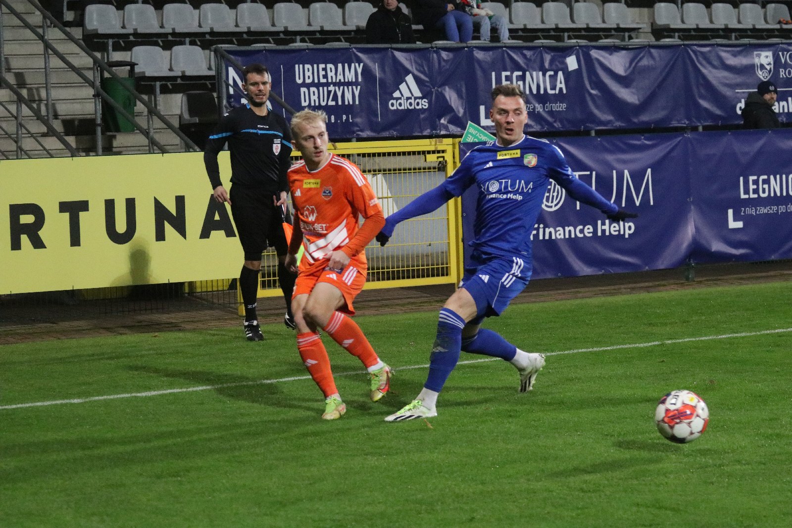 Tylko remis Miedzi Legnica w wygranym meczu