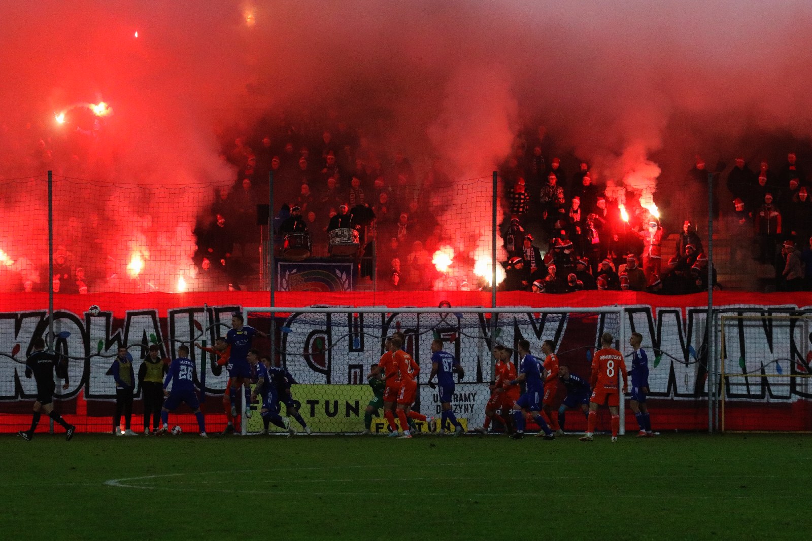 3 460 widzów oglądało mecz Miedzi Legnica z Bruk-Bet Termalica