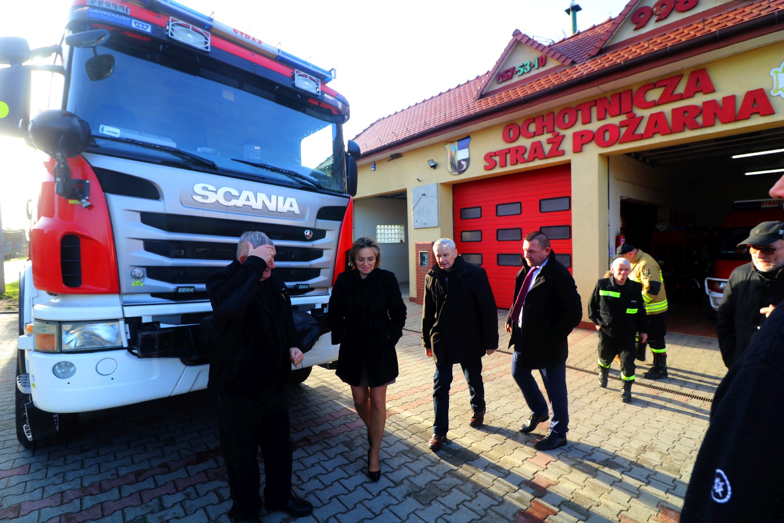 Poświąteczny prezent dla Ochotniczej Straży Pożarnej w Kunicach