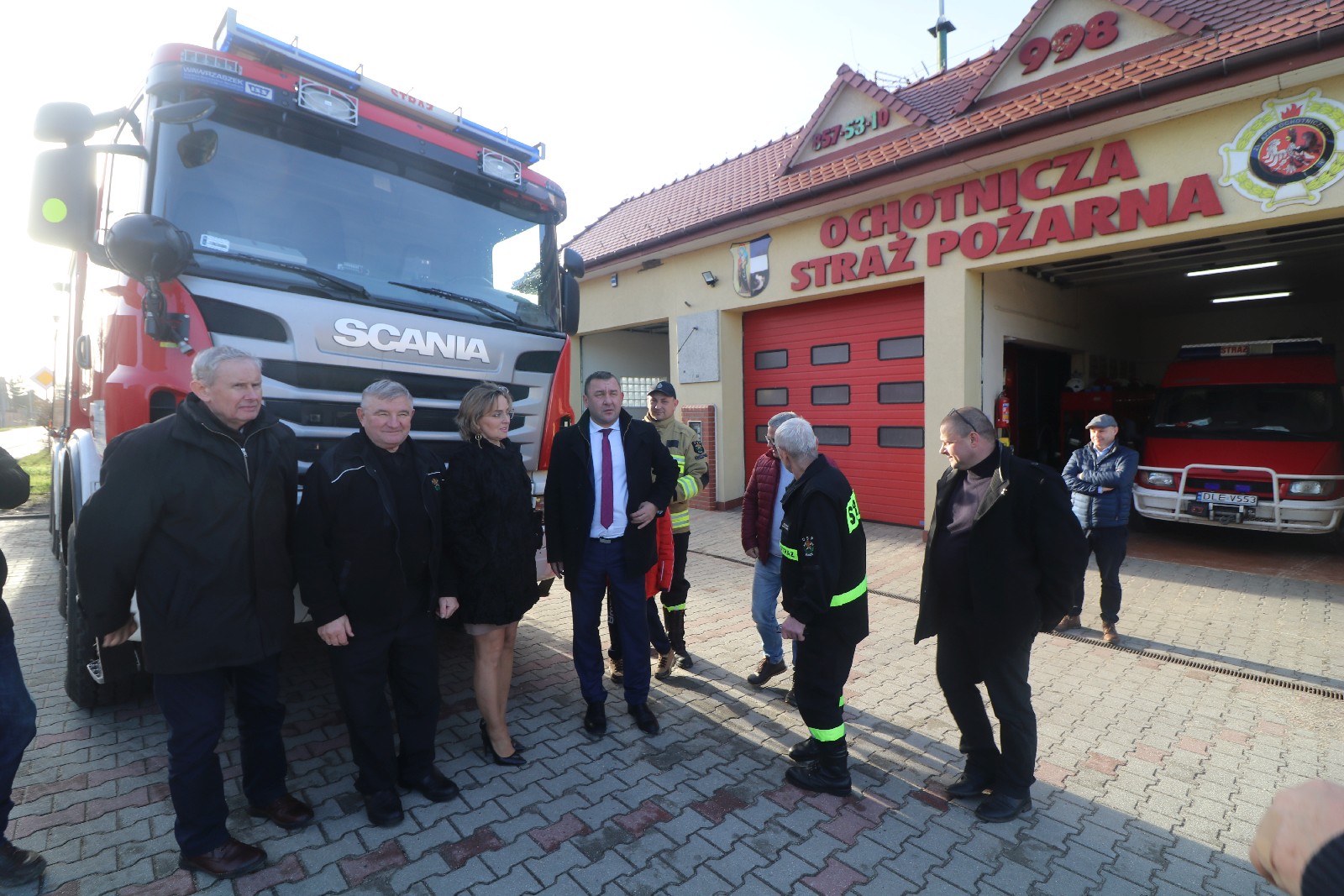 Poświąteczny prezent dla Ochotniczej Straży Pożarnej w Kunicach