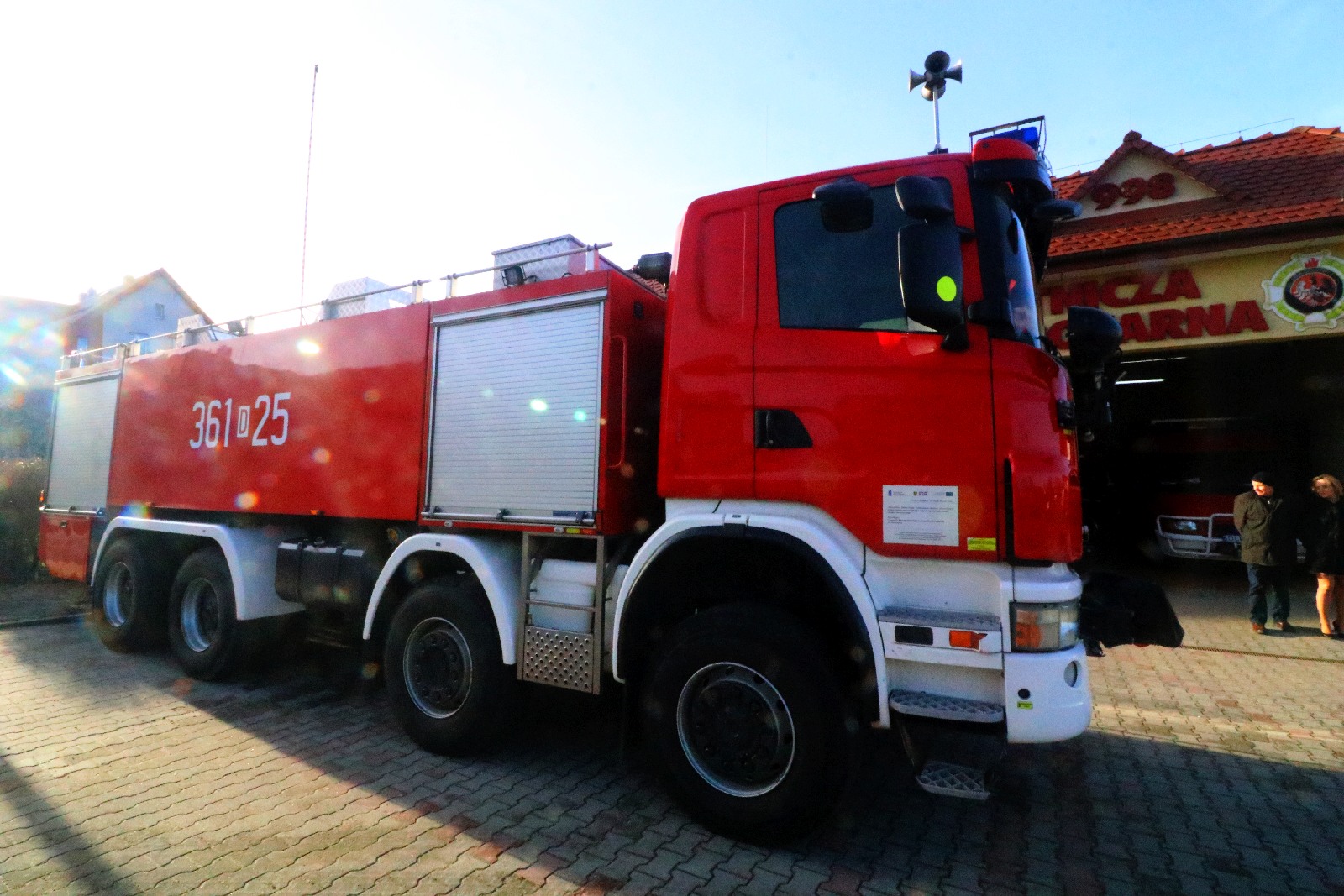 Poświąteczny prezent dla Ochotniczej Straży Pożarnej w Kunicach