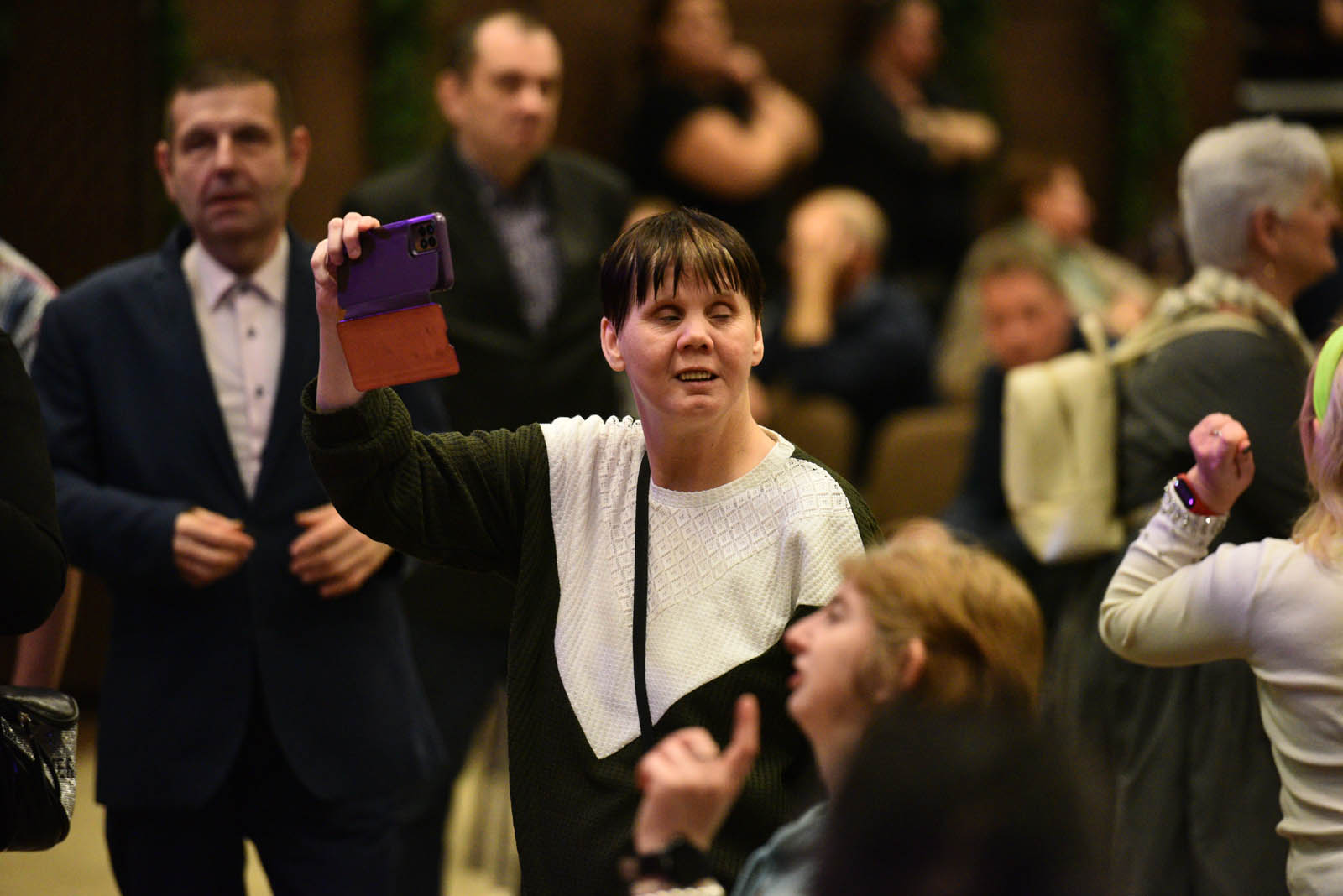 Sylwestrowa zabawa niepełnosprawnych diecezji legnickiej