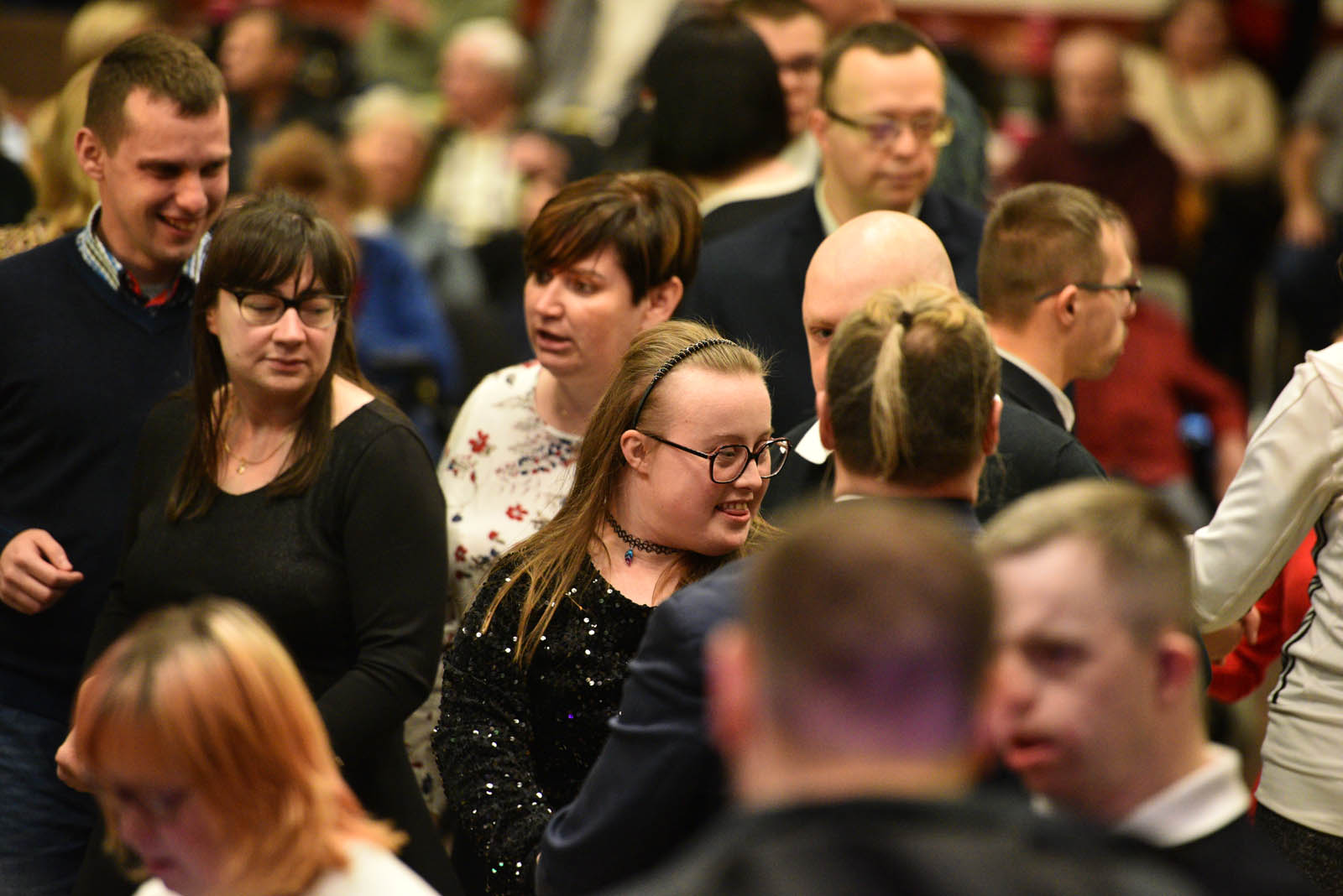 Sylwestrowa zabawa niepełnosprawnych diecezji legnickiej