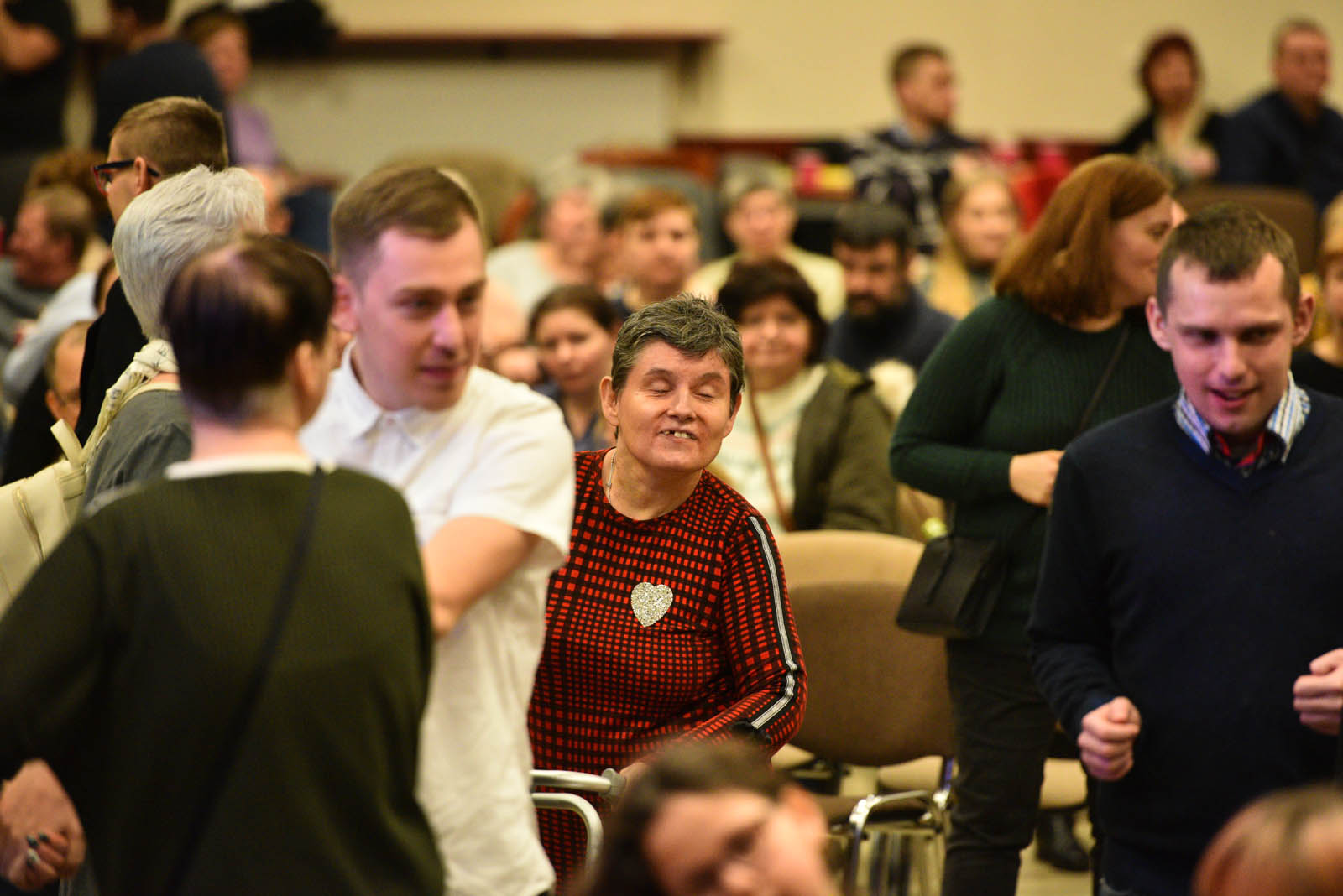 Sylwestrowa zabawa niepełnosprawnych diecezji legnickiej